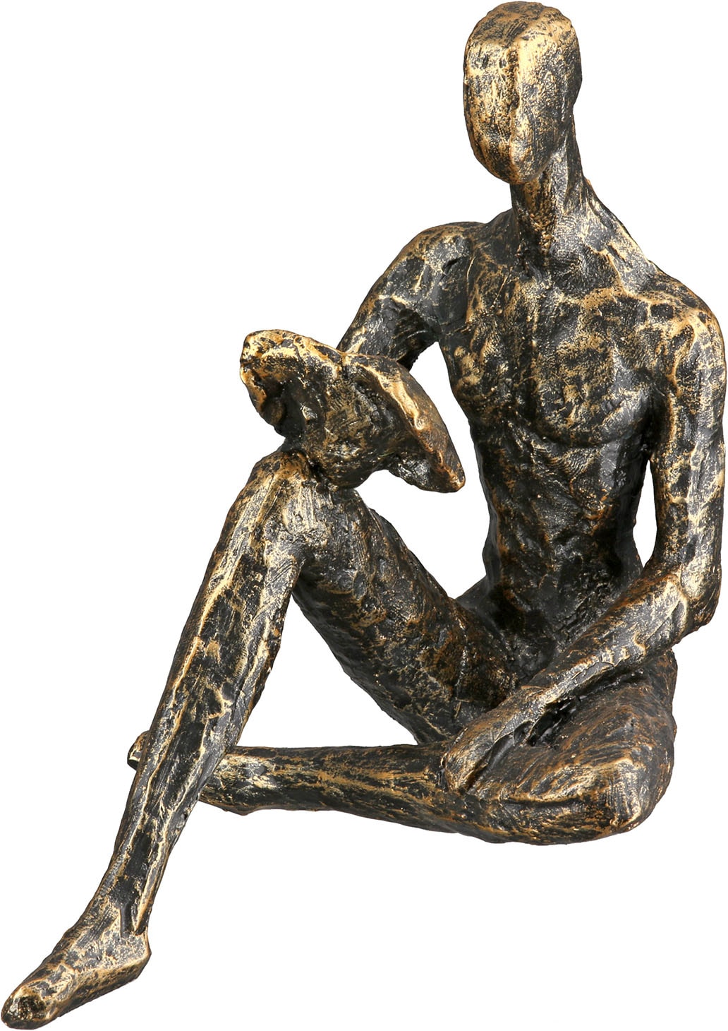 GILDE Skulptur "Skulptur Person Reading"