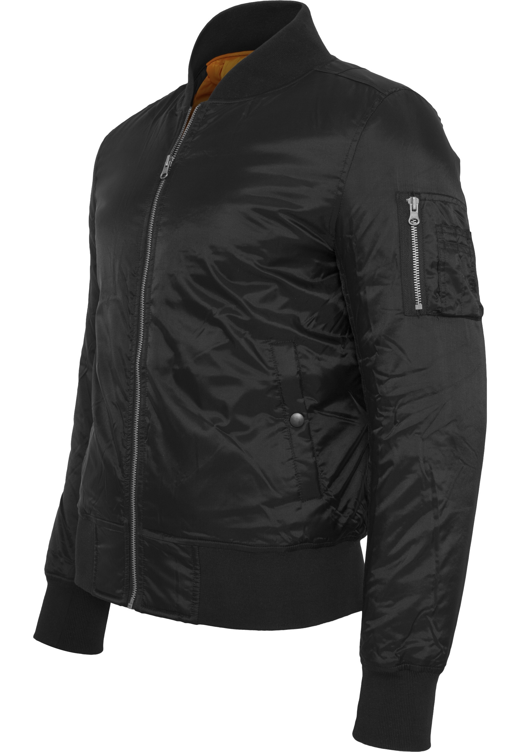 URBAN CLASSICS Anorak »Urban Classics Herren Basic Bomber Jacket« 1 Stk. tlg. ohne Kapuze