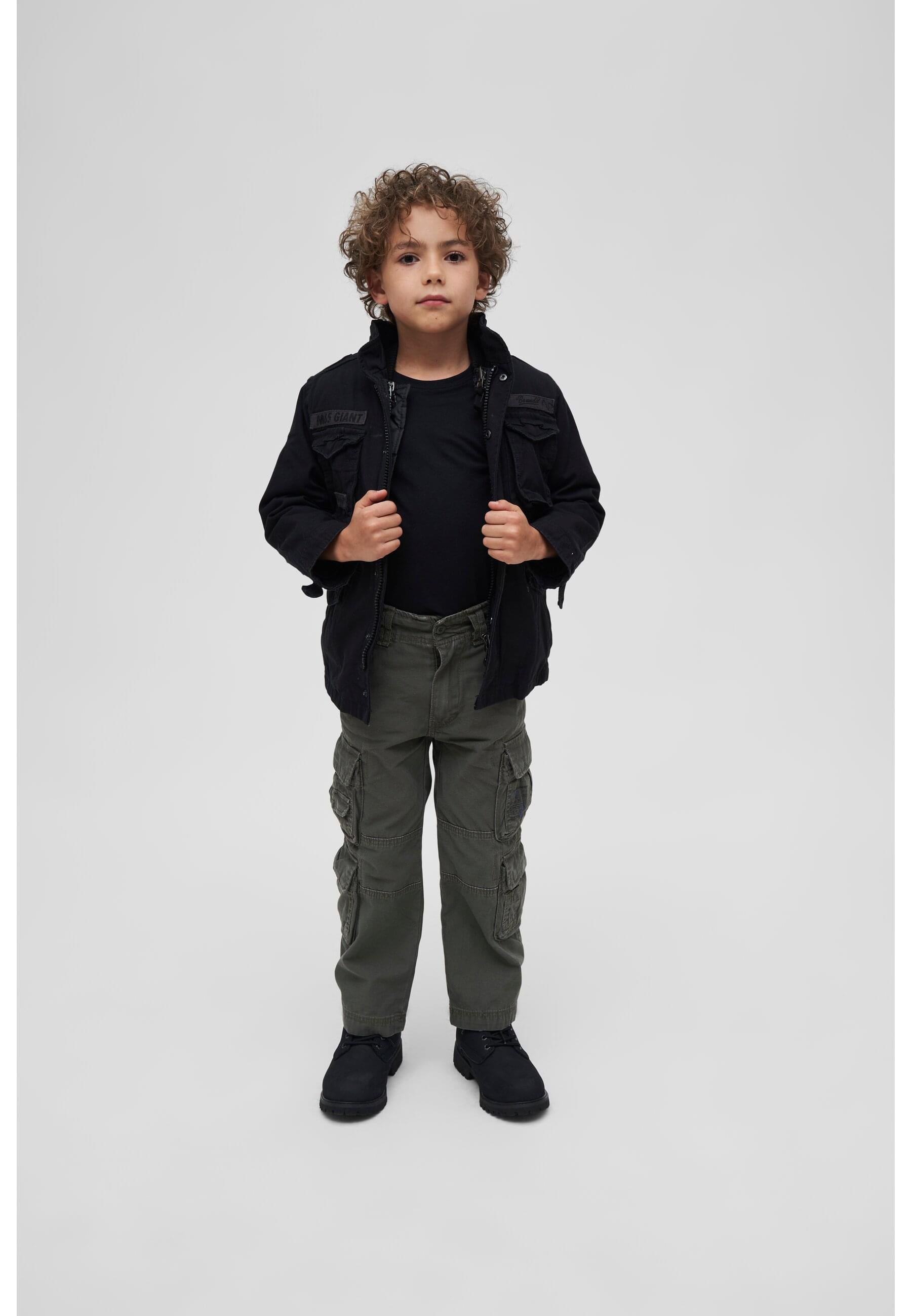 Brandit Parka »Brandit Herren Kids M65 Giant Jacket«, (1 St.), mit Kapuze