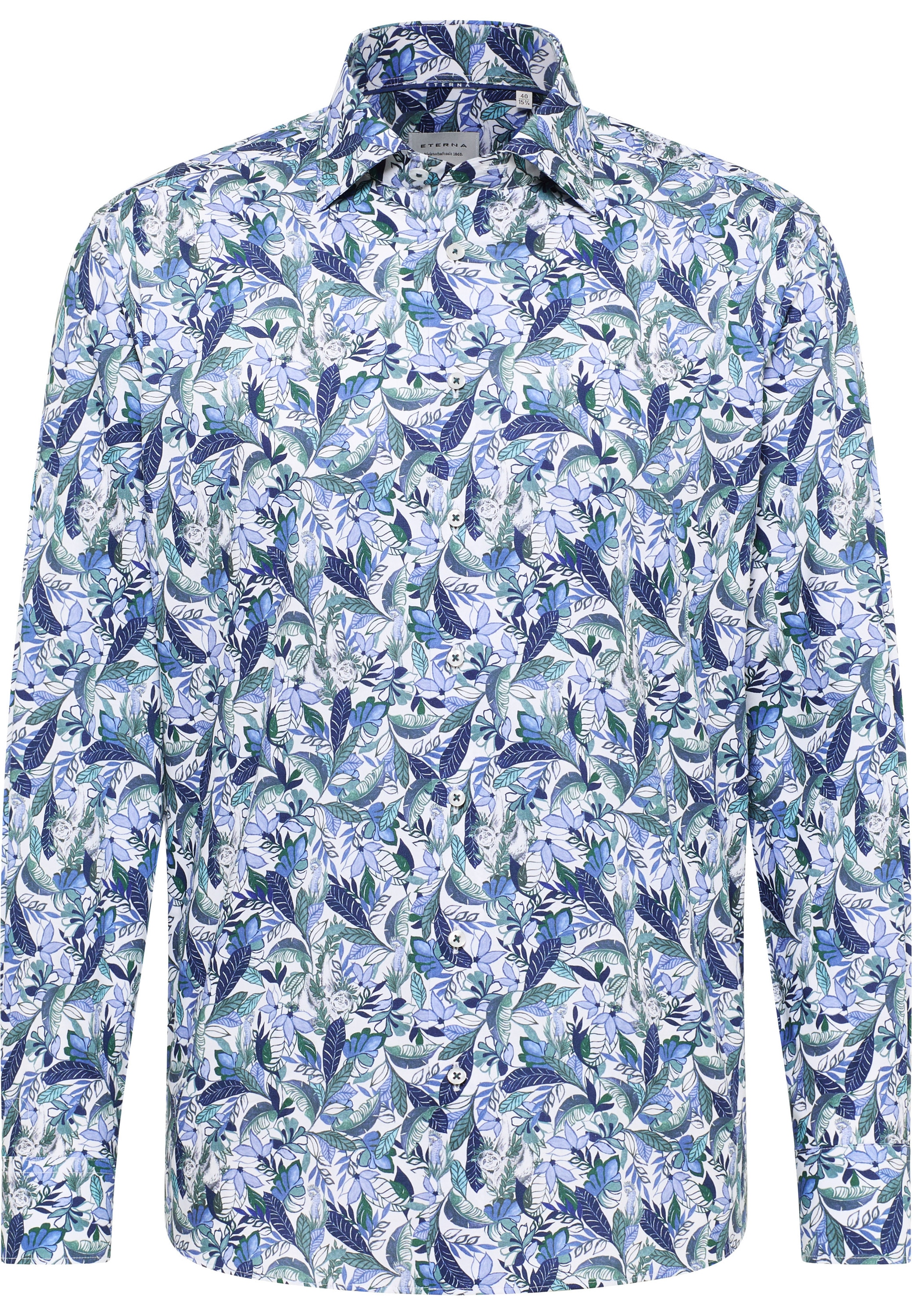 Eterna Langarmhemd »MODERN FIT« NON IRON (bügelfrei)