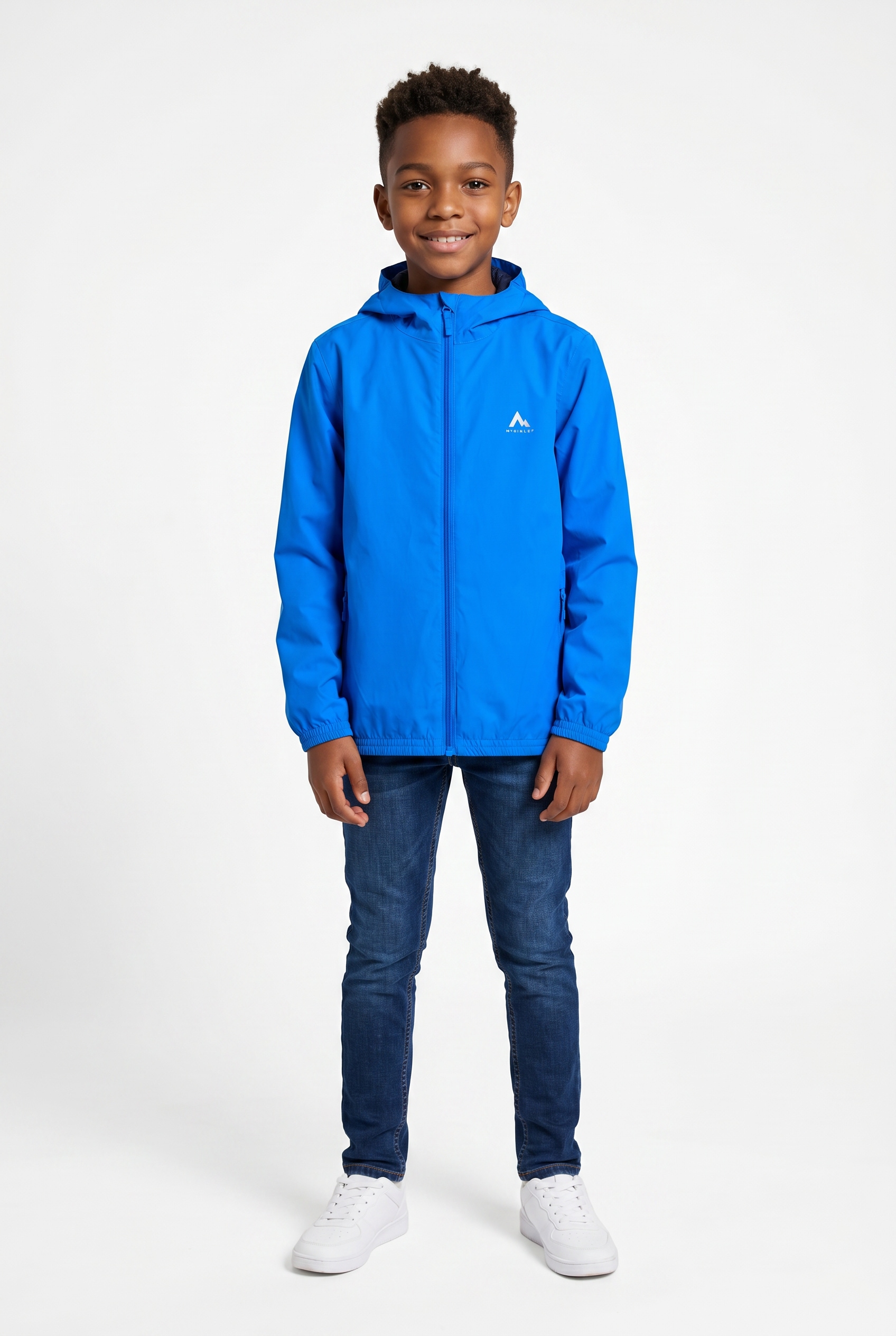 McKINLEY Regenjacke »KI.-REGENJACKE KEREOL III J« für Kinder, mit sportlichem Design, aus 100 % Polyester