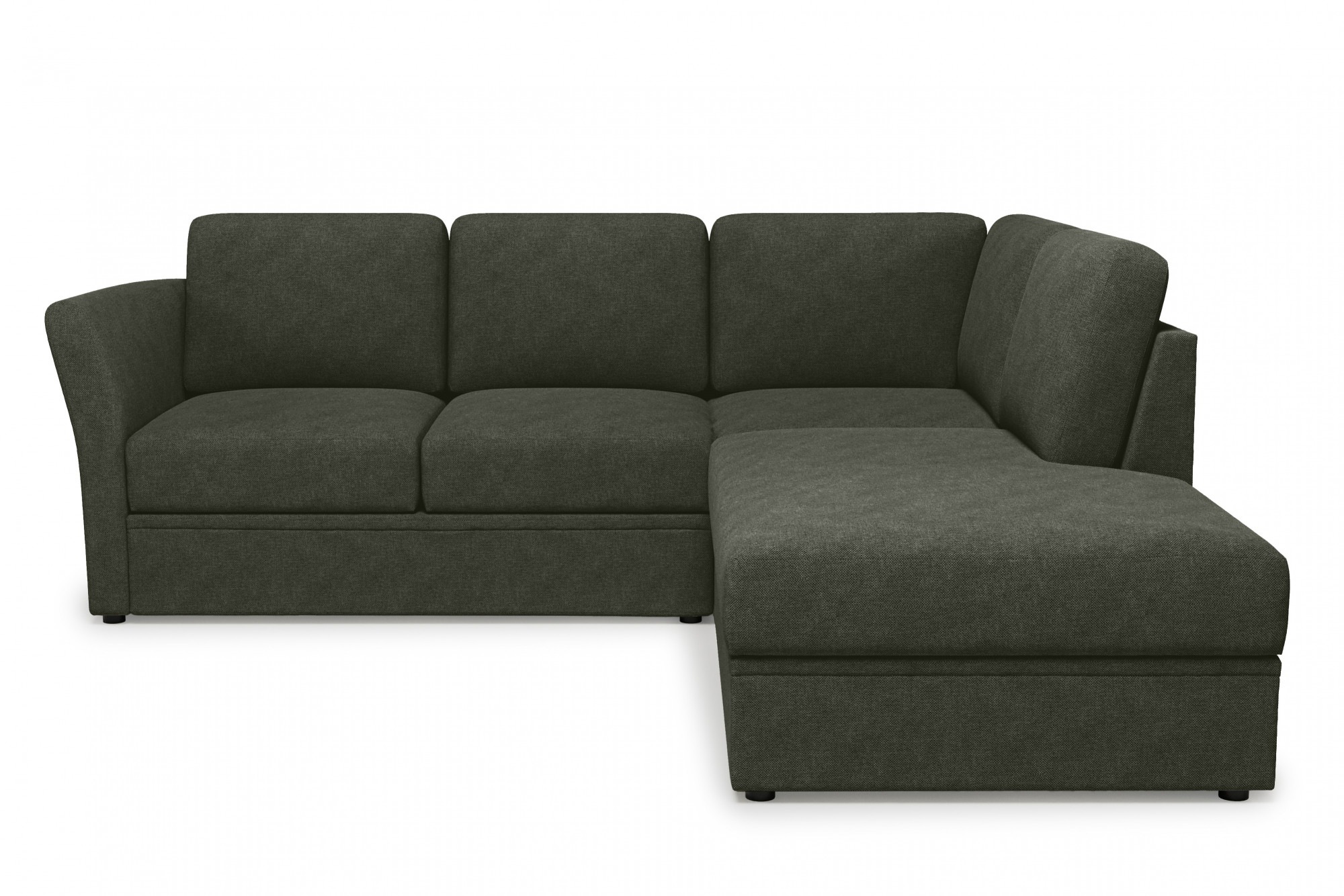Home affaire Ecksofa »Lavars, L-Form, Schlafsofa«, mit Bettfunktion und Stauraum, in zwei verschiedenen Bezugsqualitäten