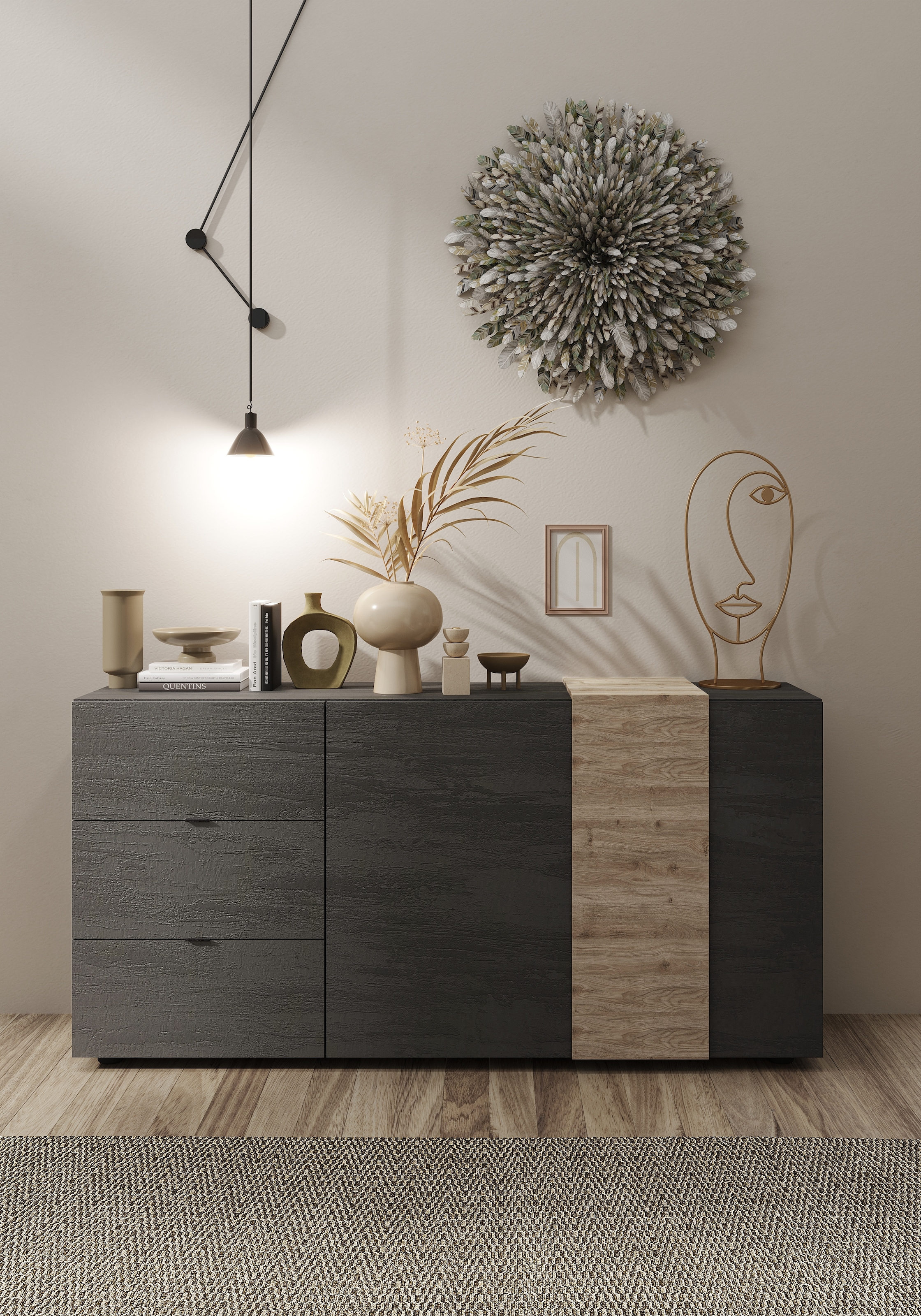 INOSIGN Sideboard "Venus, Kommode", Breite 181 cm