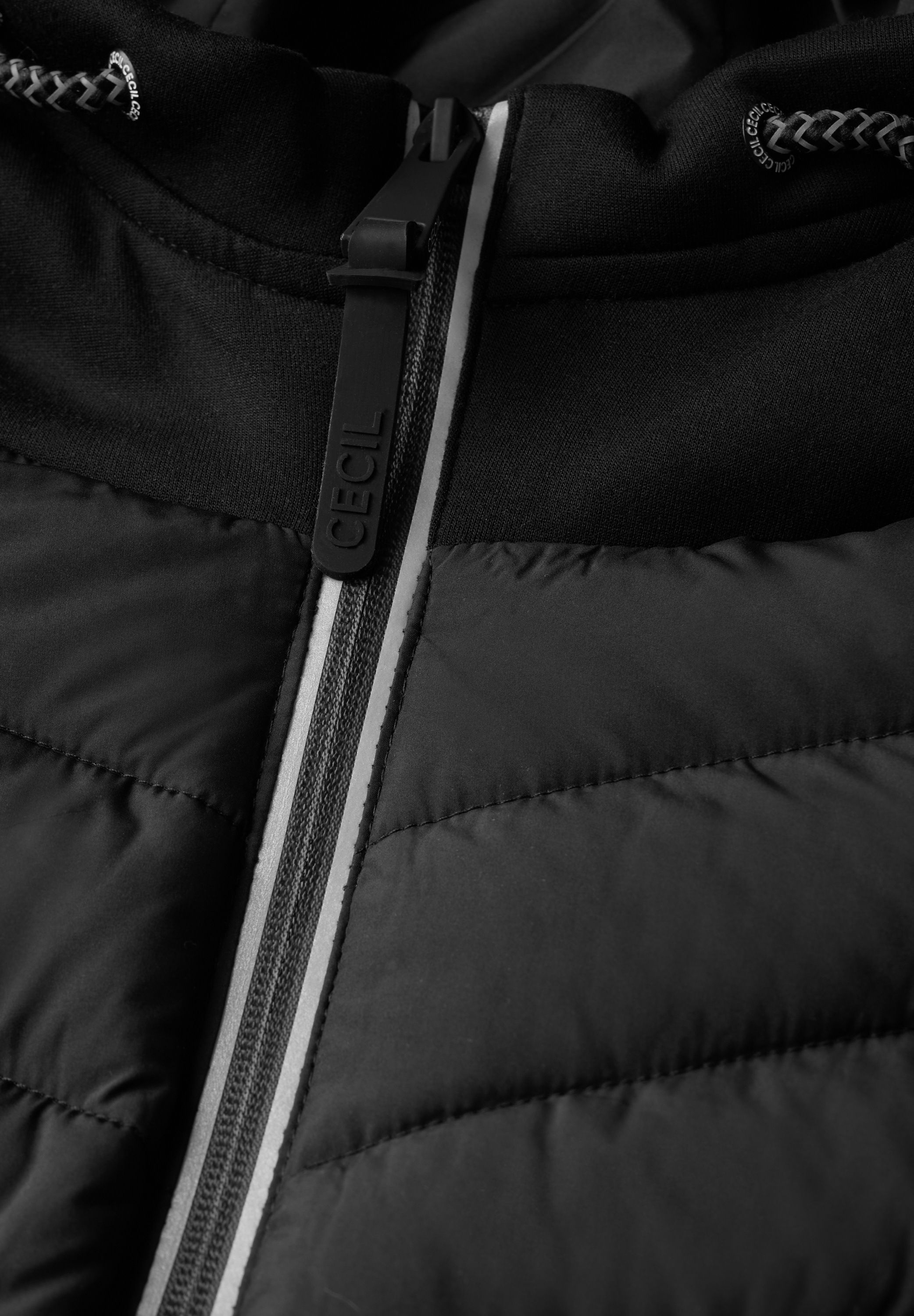 Cecil Outdoorjacke, mit Kapuze, mit Kapuze mit Tunnelzugband