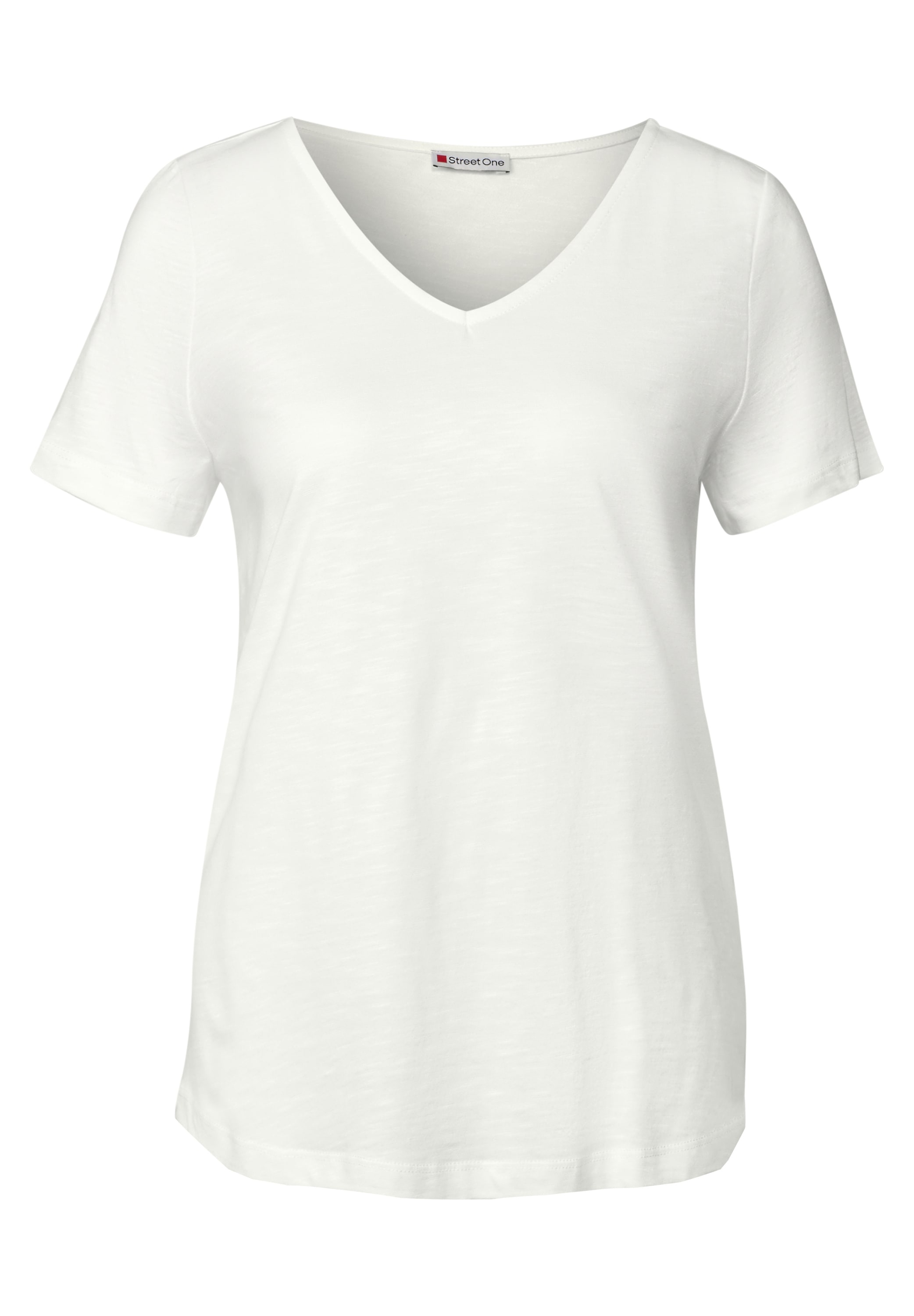 STREET ONE T-Shirt, mit V-Ausschnitt