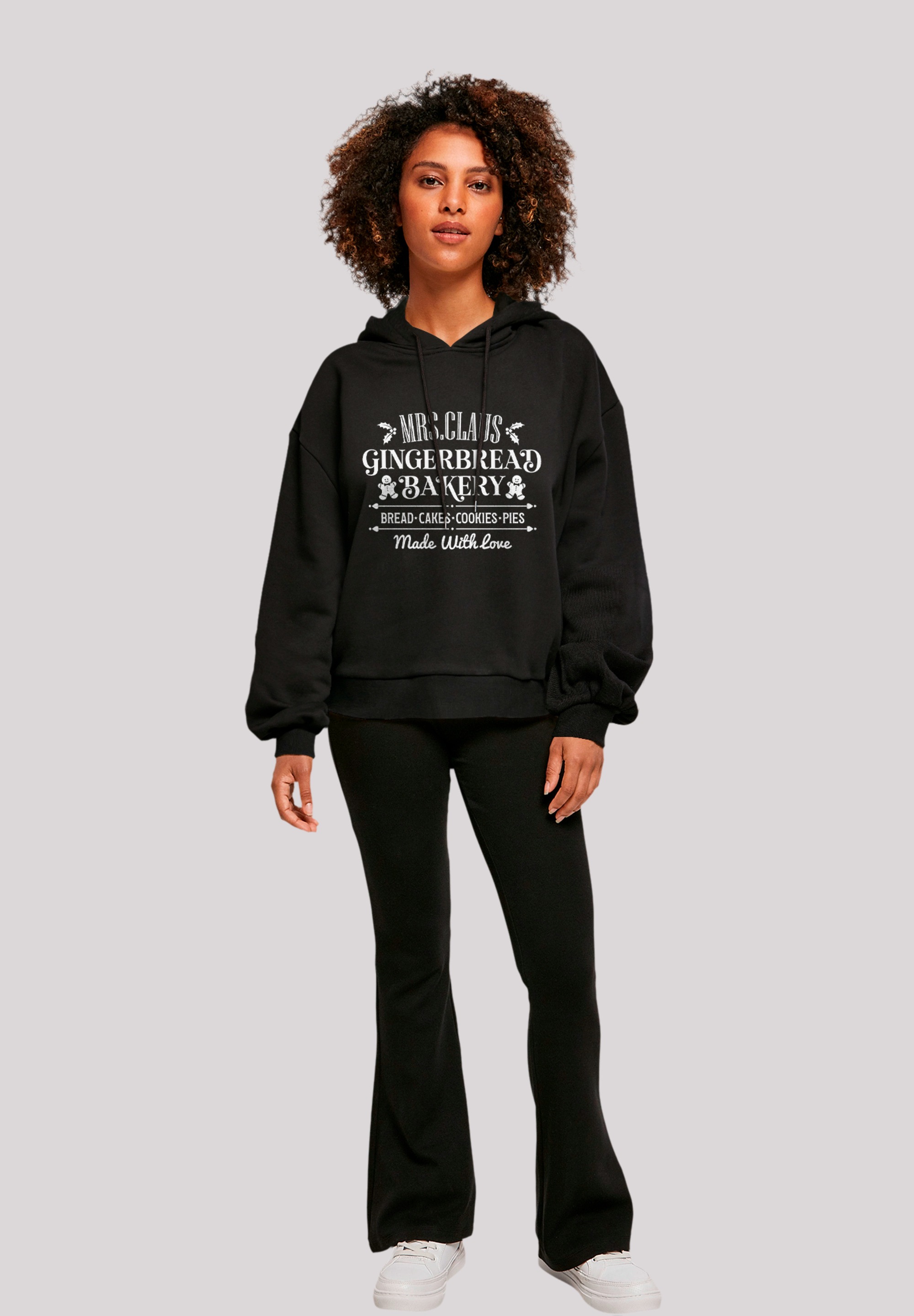 F4NT4STIC Kapuzenpullover »Santas Gingerbread Bakery Retro Weihnachten«, Premium Qualität, Christmas Collection