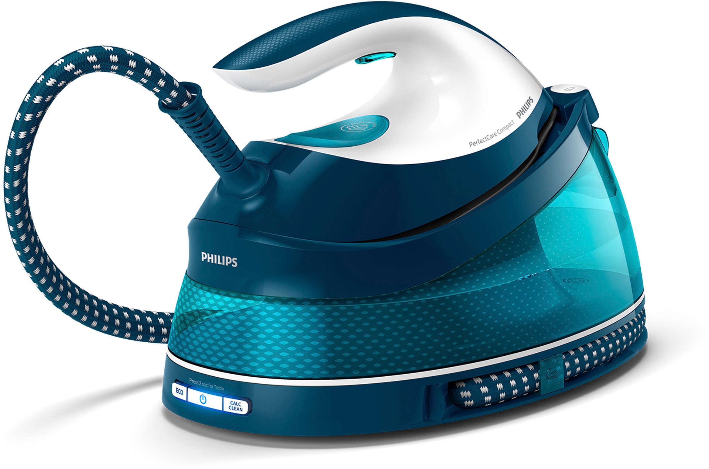 Philips Dampfbügelstation "PerfectCare Compact GC7844/20" 1.500 ml Wasserta günstig online kaufen
