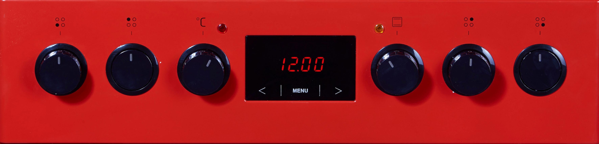 Amica Elektro-Standherd »SHC 11504 R«, mit 2-fach-Teleskopauszug, Steam Clean, Ofen mit 11 Programmen und zweistufig ausziehbaren Backblechschienen.