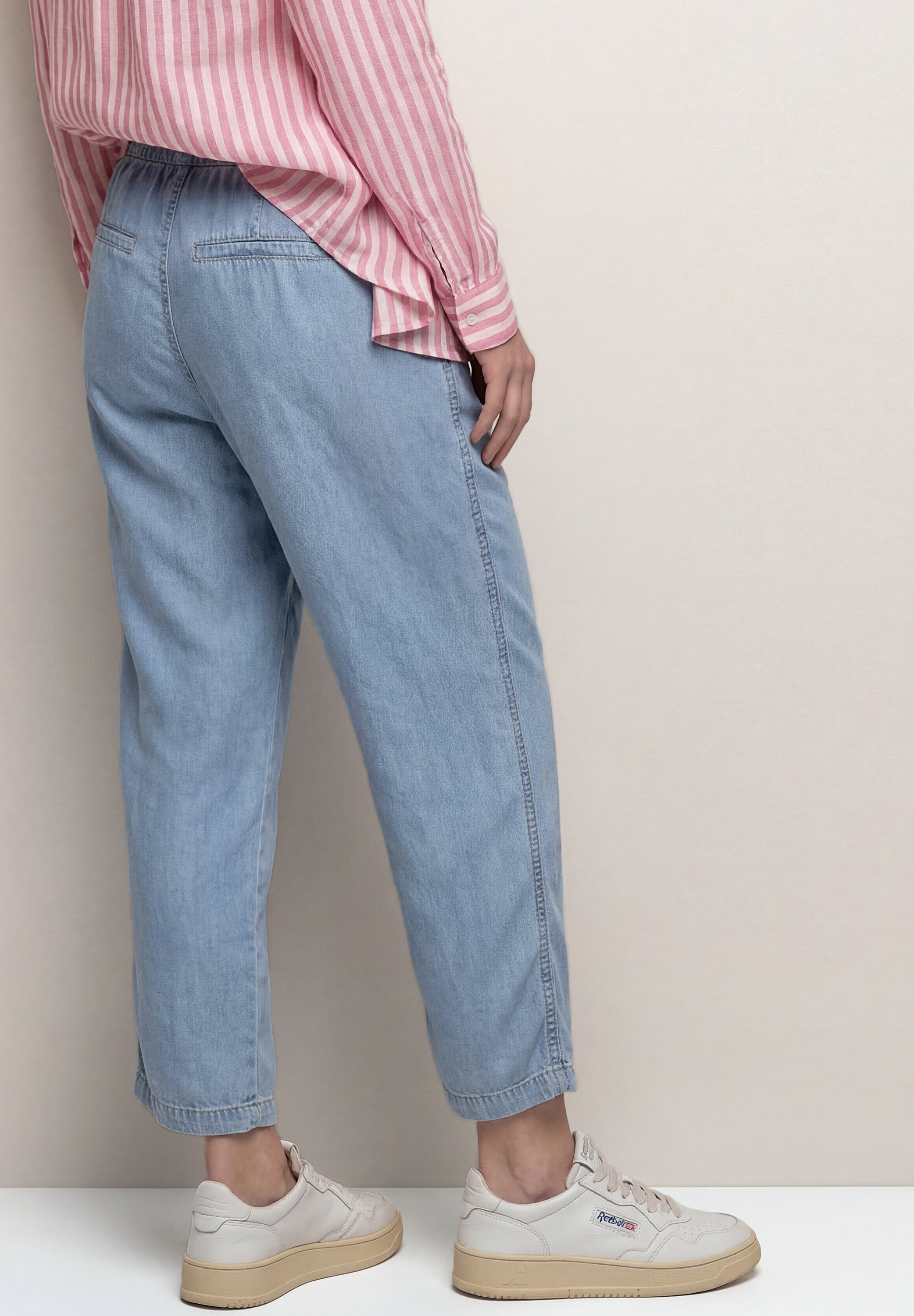 STREET ONE Stoffhose "Style Bonny" mit elastischem Bund günstig online kaufen