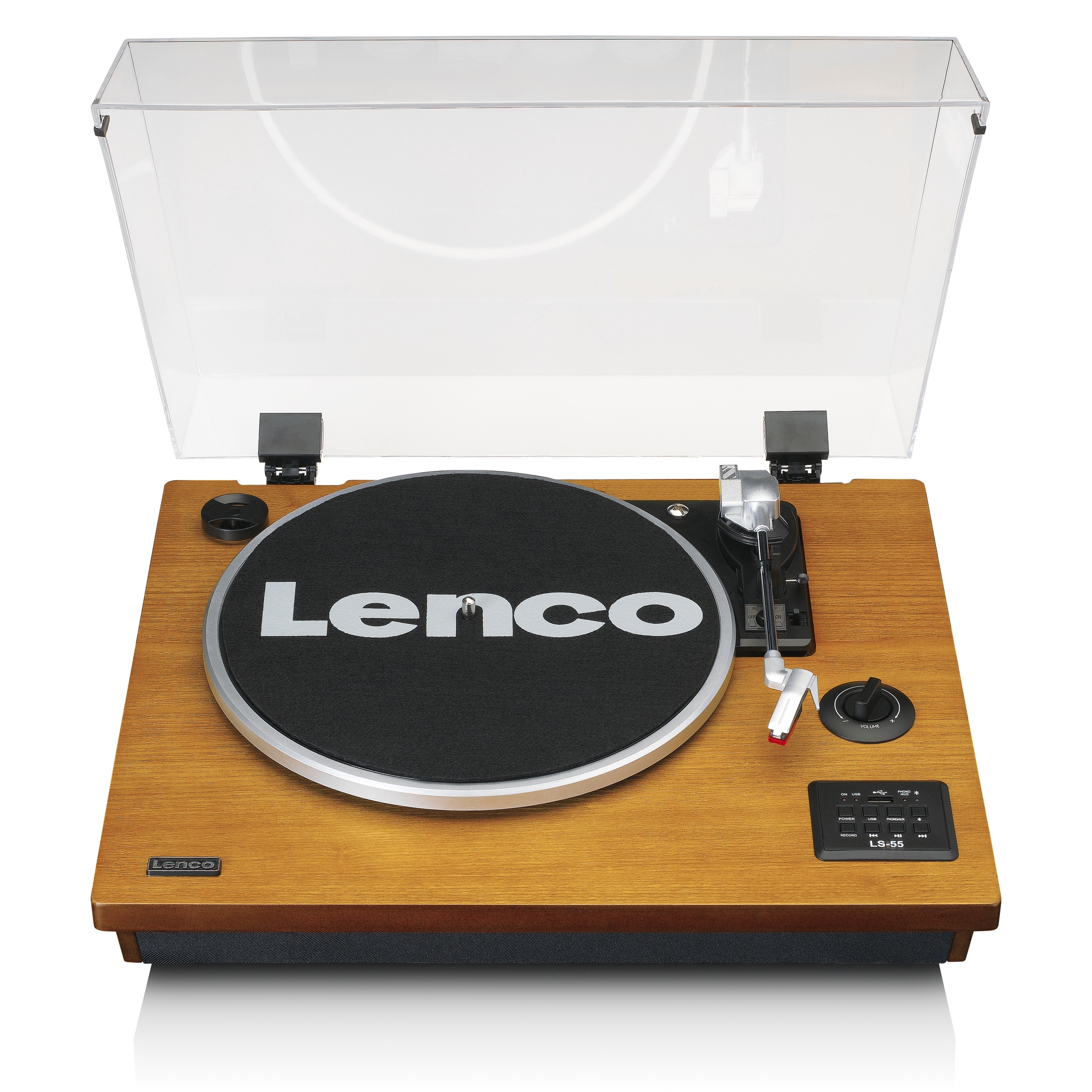 Lenco Plattenspieler USB, | - BAUR MP3, BT, »LS-55WA Lautsprecher«