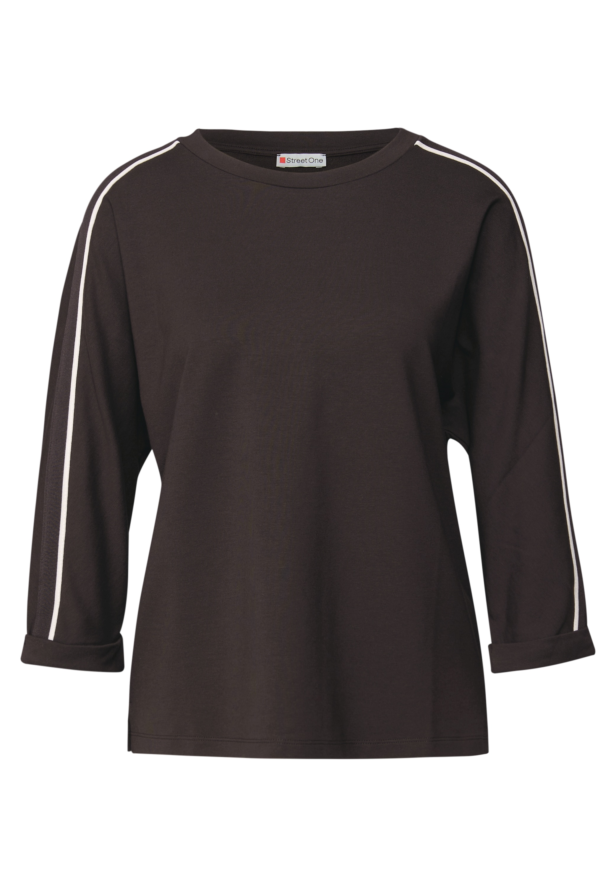STREET ONE 3/4-Arm-Shirt, im soften Baumwoll-Mix