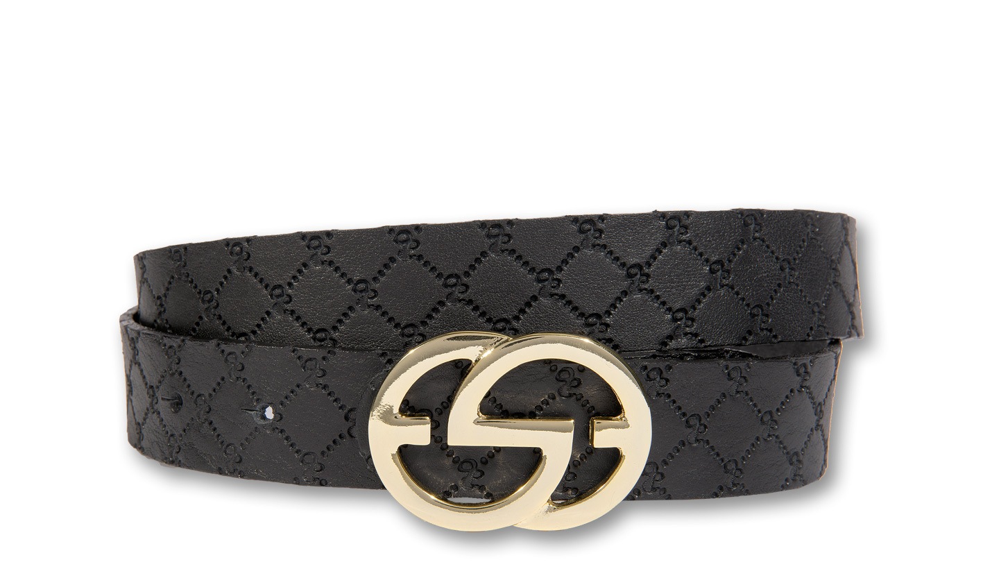 Silbergift Koppelgürtel »Koppelgürtel mit raffiniert gestylter Rautenoptik«