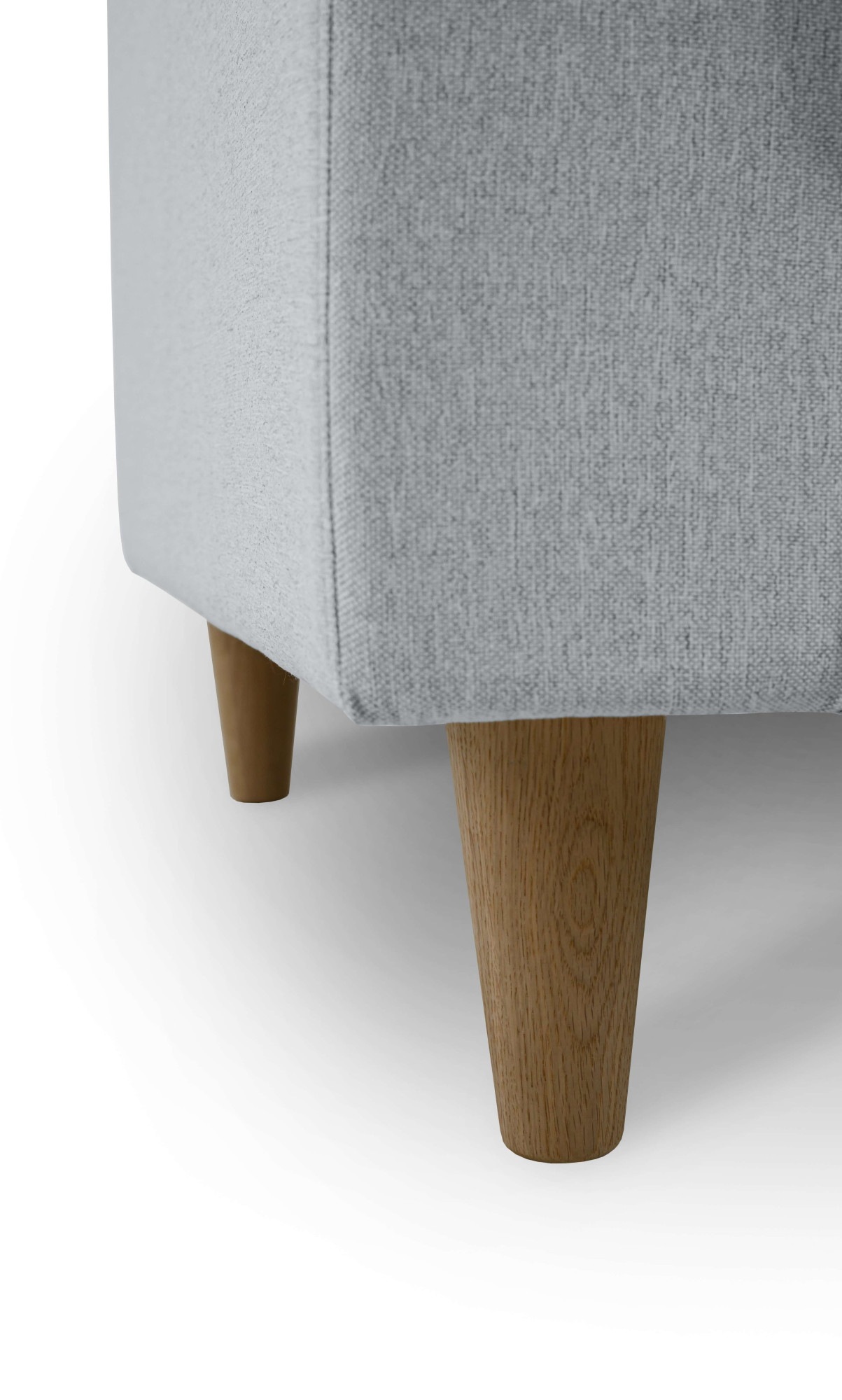 andas Ecksofa »Tvinno«, im skandinavischen Stil, L-Form, mit Massivholzfüßen, Breite 230 cm
