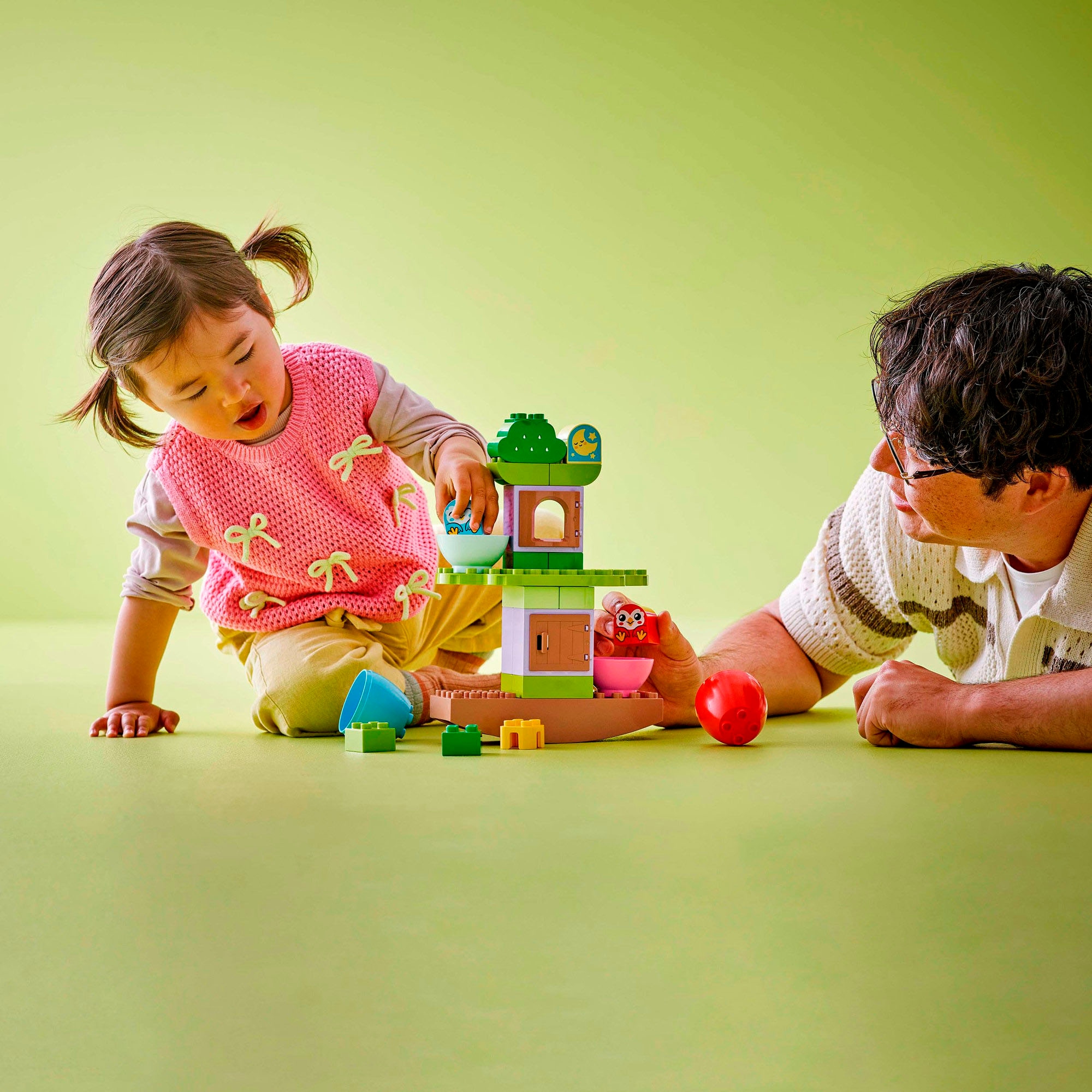 LEGO® Konstruktionsspielsteine »Baum zum Balancieren und Stapeln (10440), LEGO DUPLO My First«, (27 St.), Made in Europe