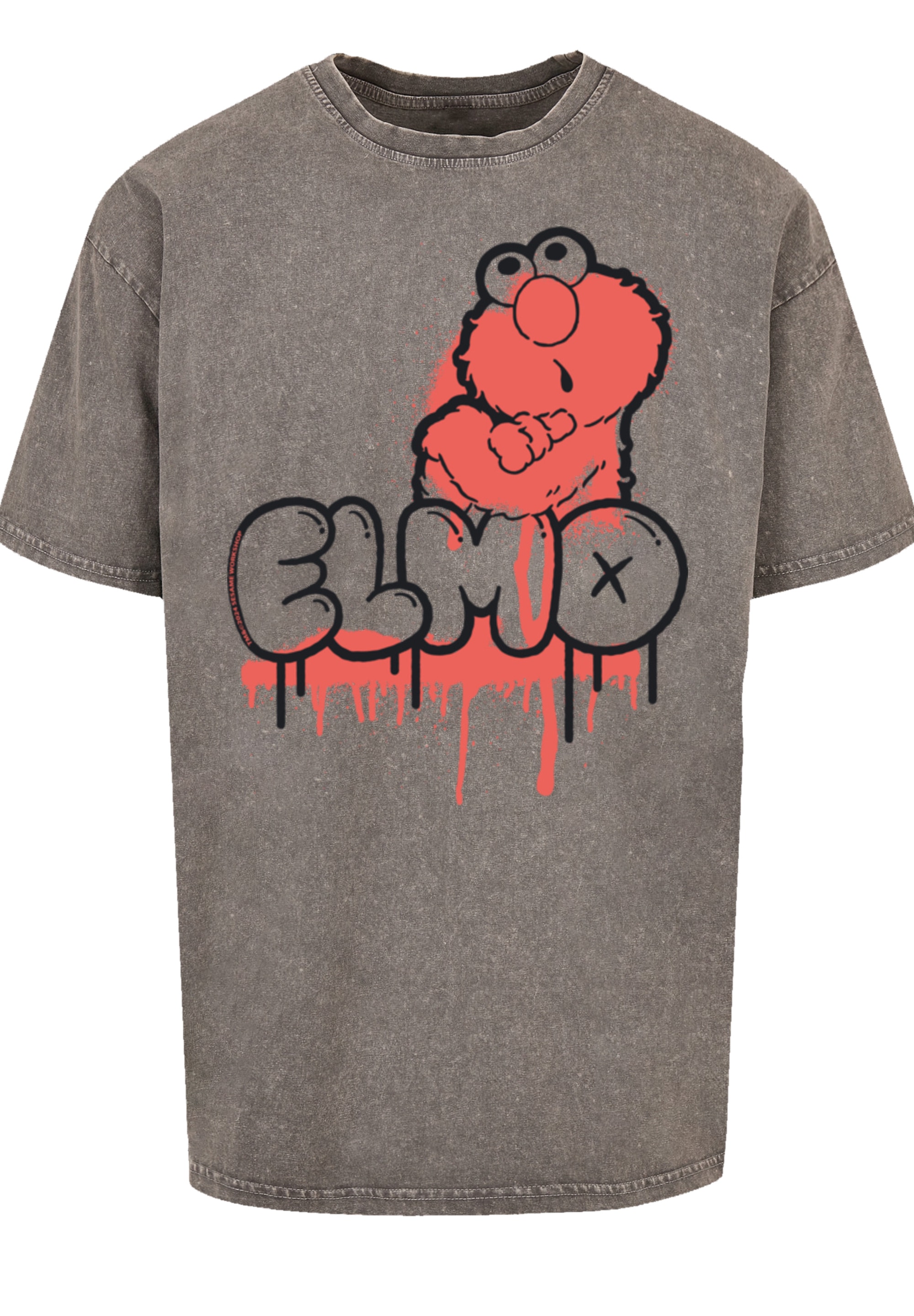 F4NT4STIC T-Shirt "Sesamstraße Elmo Graffiti", Premium Qualität günstig online kaufen