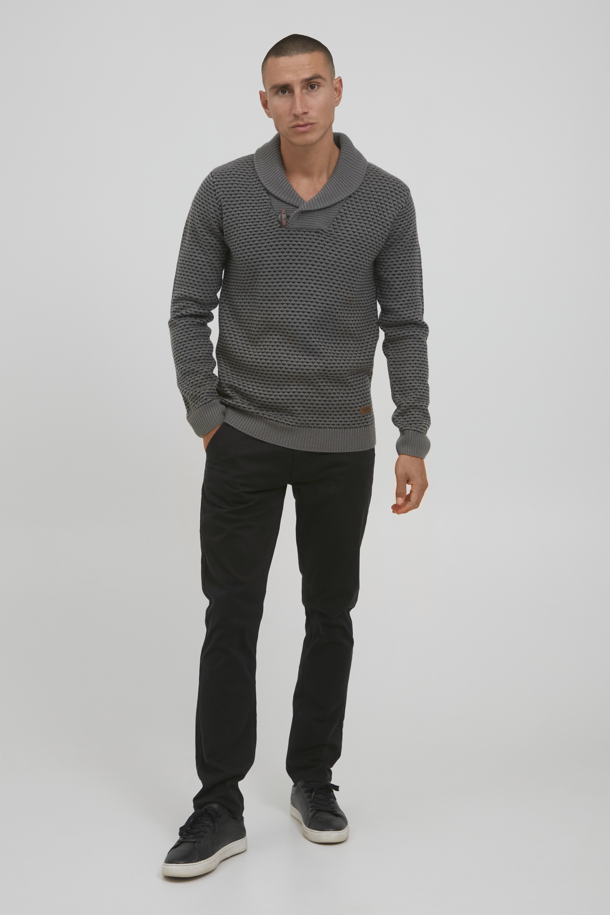 Indicode Strickfleece-Pullover "Strickpullover IDCopent" günstig online kaufen