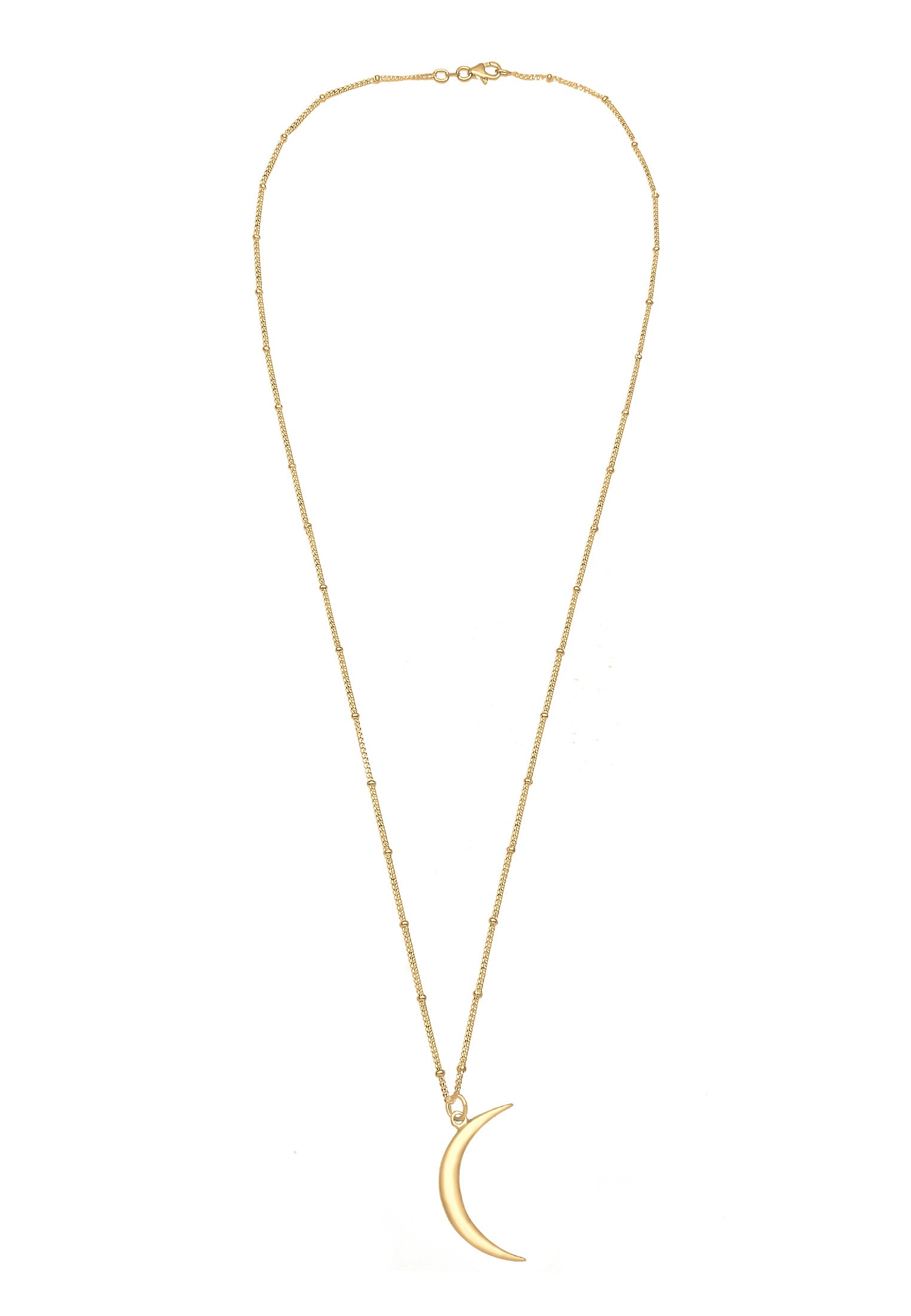 Elli Kette mit Anhänger »Halbmond Sichel 925 Sterling Silber«
