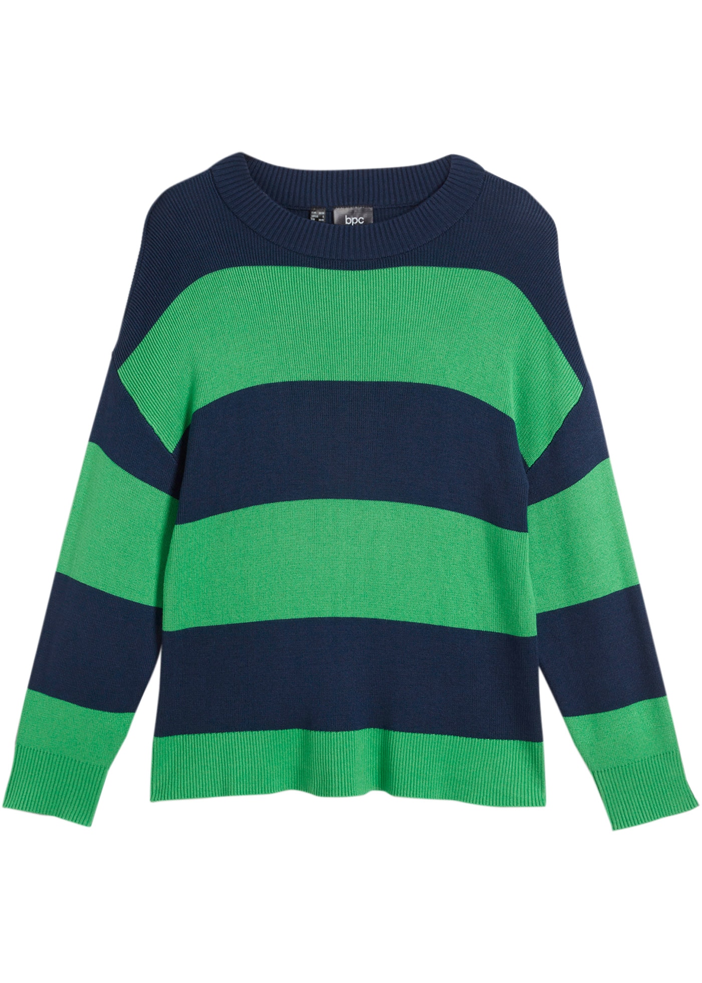 bonprix Strickpullover mit Streifen Muster