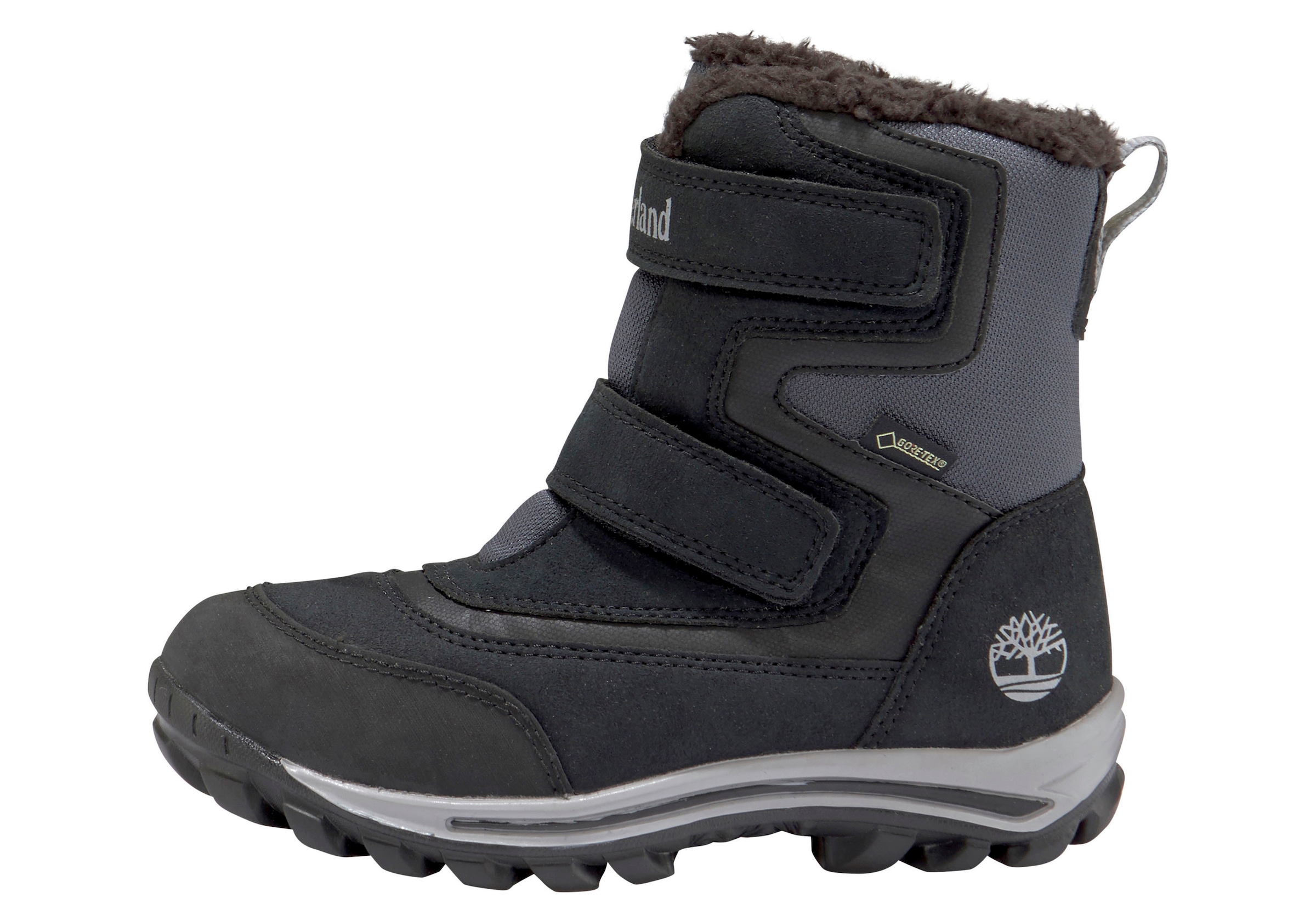Timberland Winterboots »CHILLBERGMID HOOK & LOOP GORE-TEX SNOW BOOT«, Snowboots, Winterstiefel, Winterschuhe, gefüttert, wasserdicht