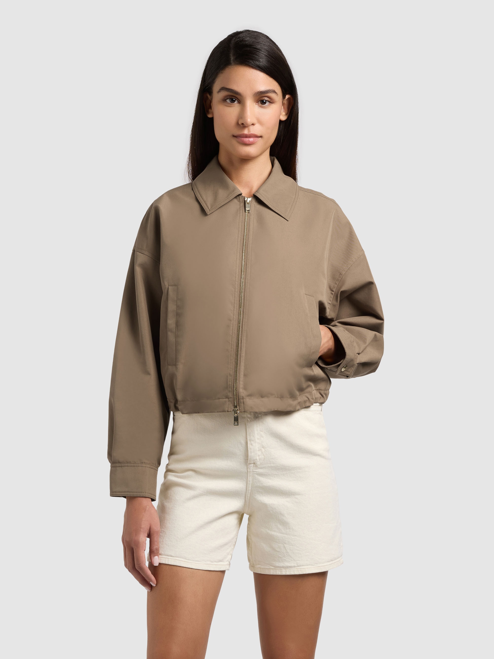 khujo Blouson »TOVEE« ohne Kapuze