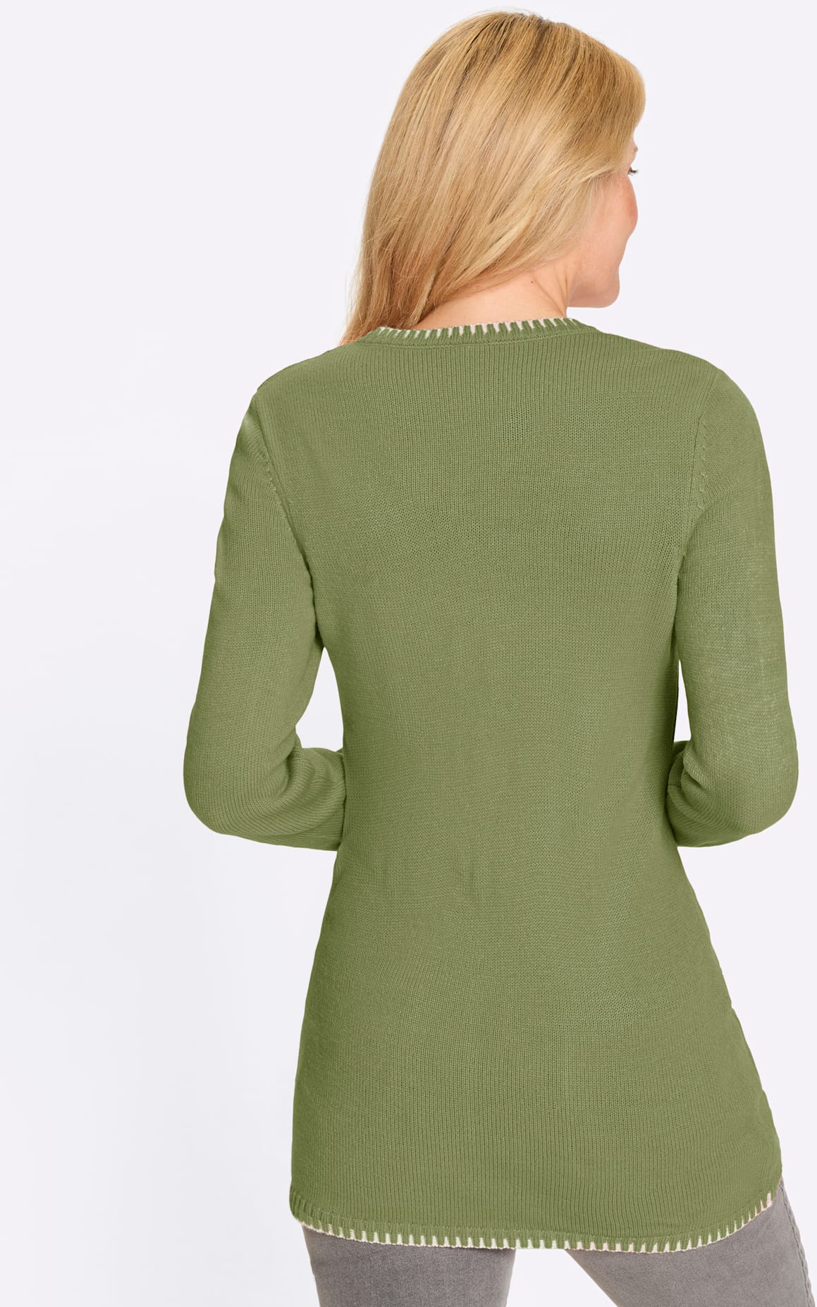 Thumbnail - Classic Basics Longpullover "V-Pullover"