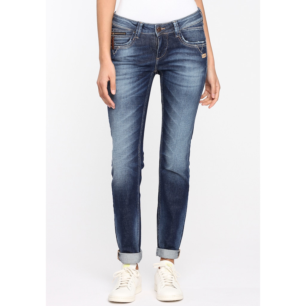 GANG Skinny-fit-Jeans »94NIKITA«, Wohlfühlfaktor durch Stretchanteil