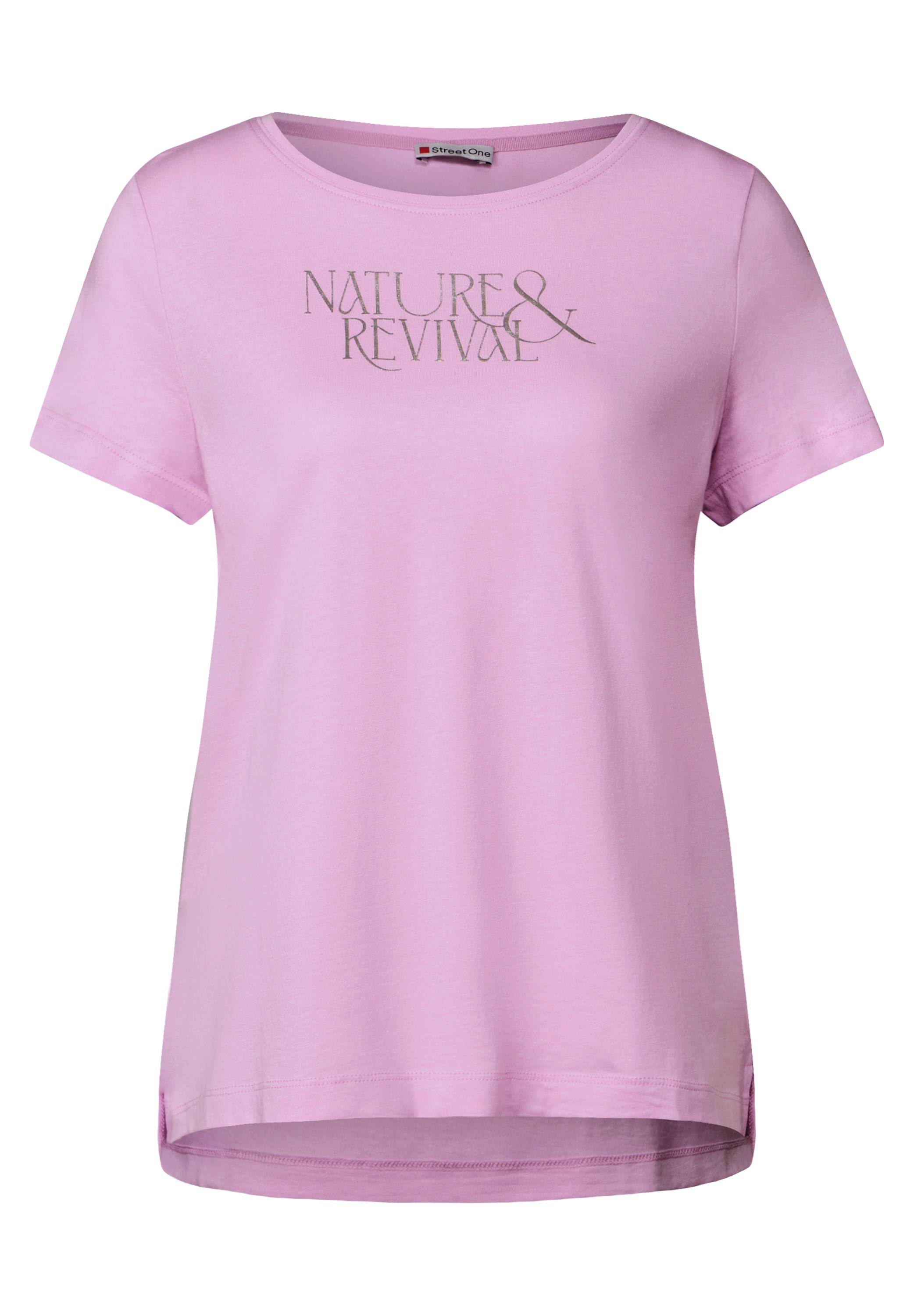 STREET ONE T-Shirt, im soften Baumwoll-Mix