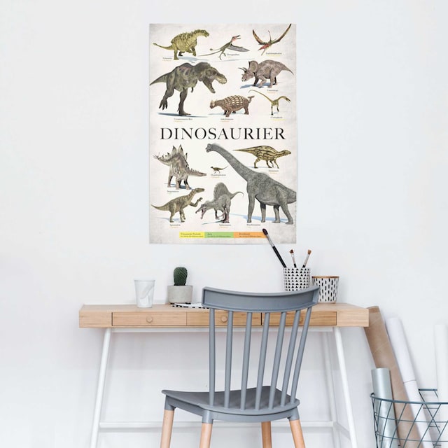 Reinders! Poster »Dinosaurier«, (1 St.) bestellen | BAUR