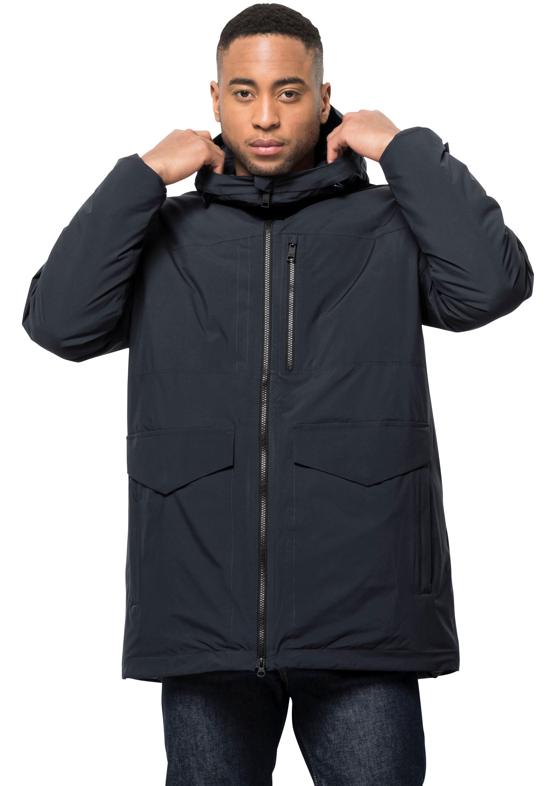 Jack Wolfskin Funktionsparka "KOENIGSBAU", mit Kapuze, Wärmend, winddicht, günstig online kaufen