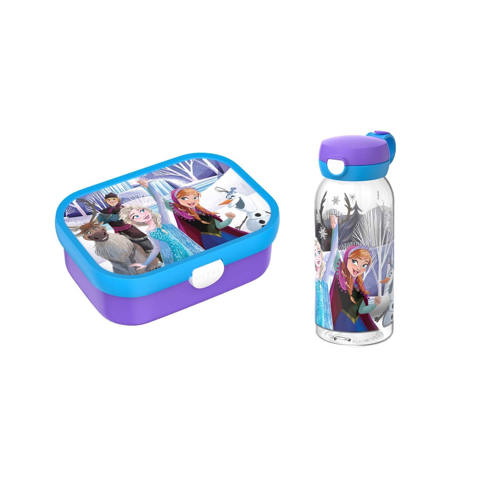 Mepal Lunchbox »Lunchset (Flasche mit Klappdeckel) Campus 600 ml + 750 ml 2er Set« Spülmaschinengeeignet