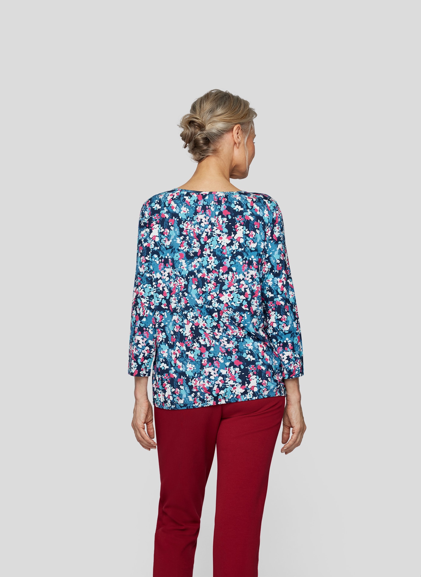 Rabe 3/4-Arm-Shirt, mit Blumenprint