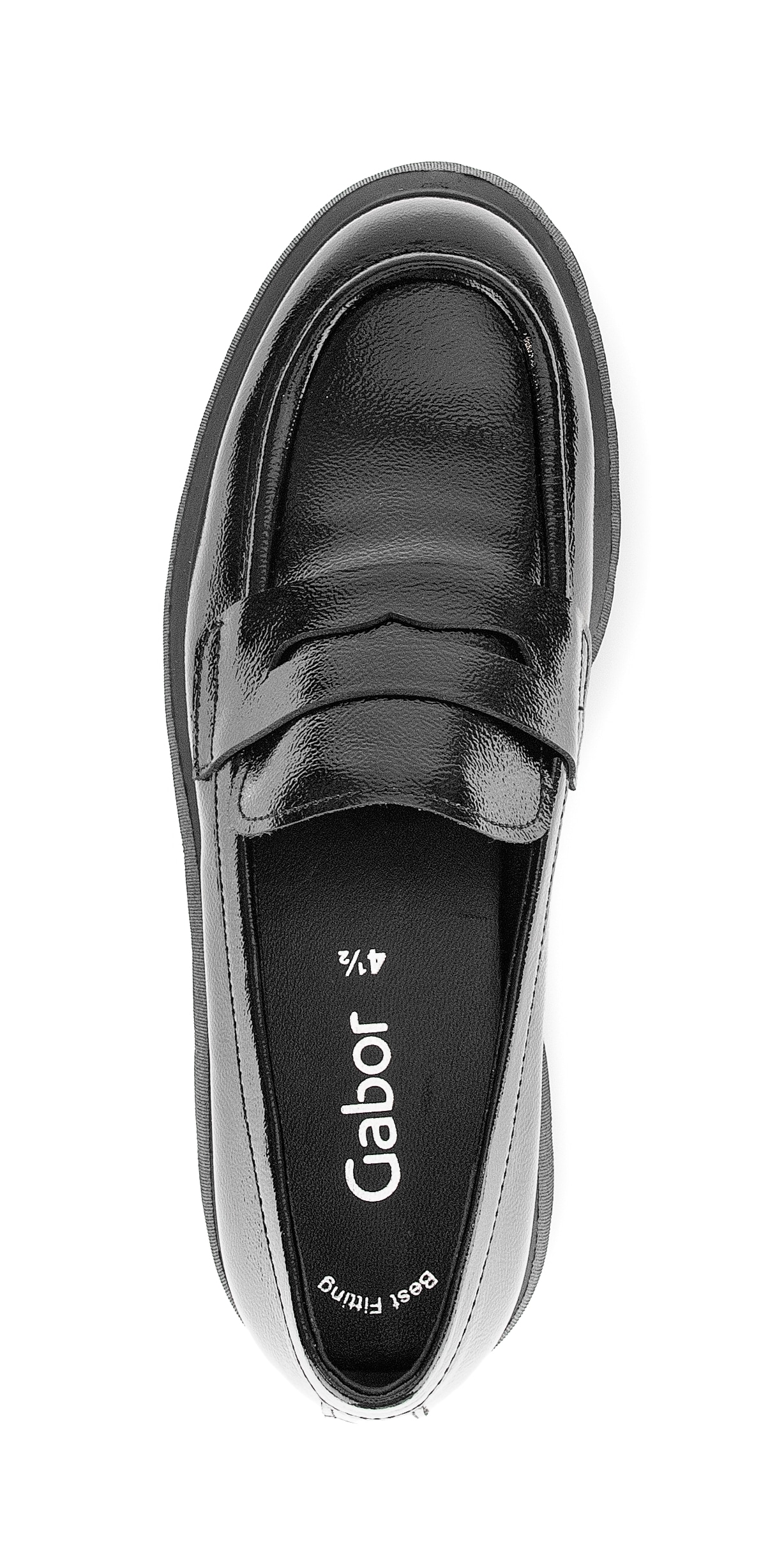 Gabor Loafer, Keilabsatz, Plateau, Slipper, Businessschuh, Best Fitting-Ausstattung