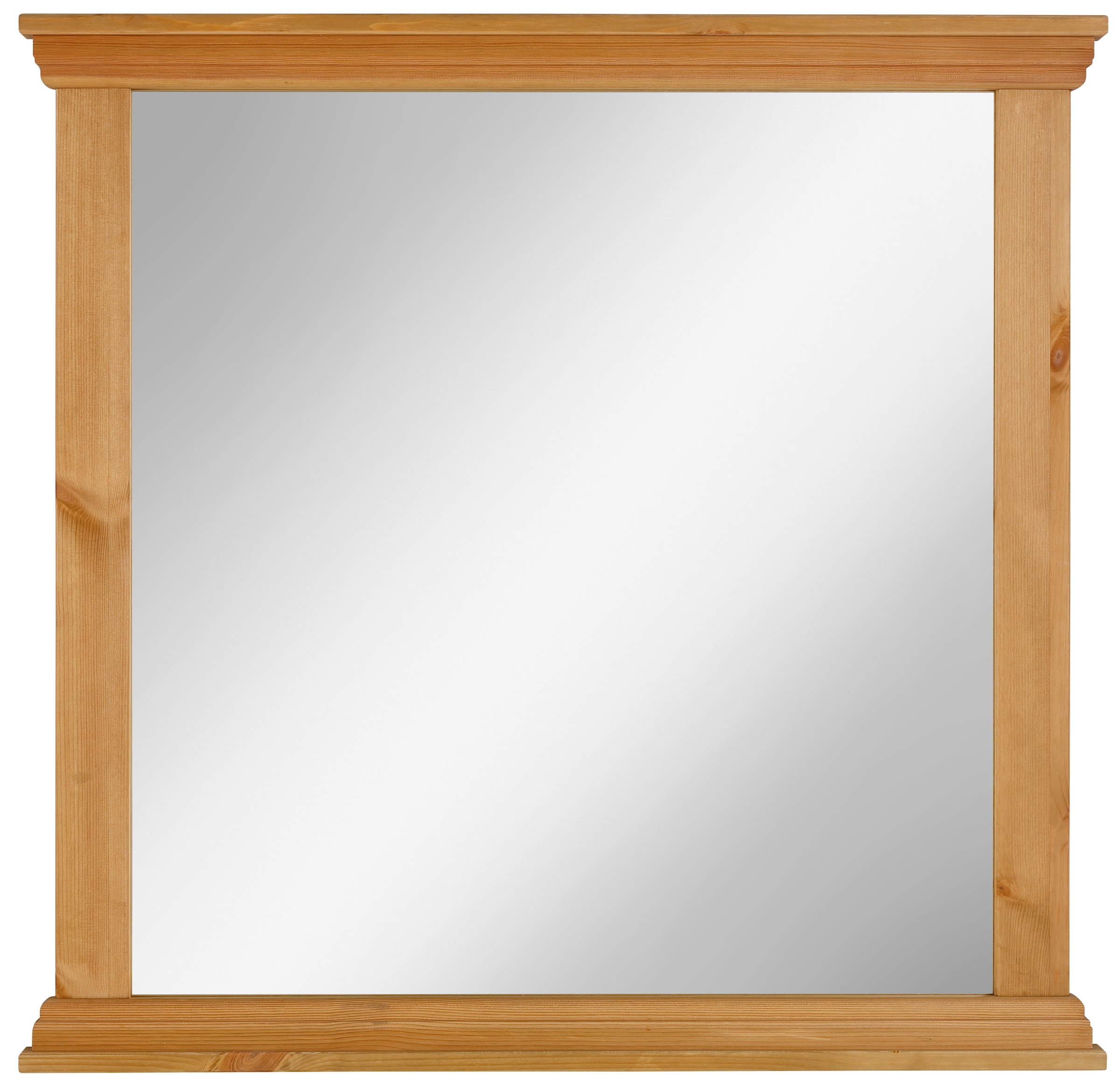 Home affaire Garderobenspiegel »Basilico«, Rahmen aus massiver Kiefer, FSC®, Breite 86 cm