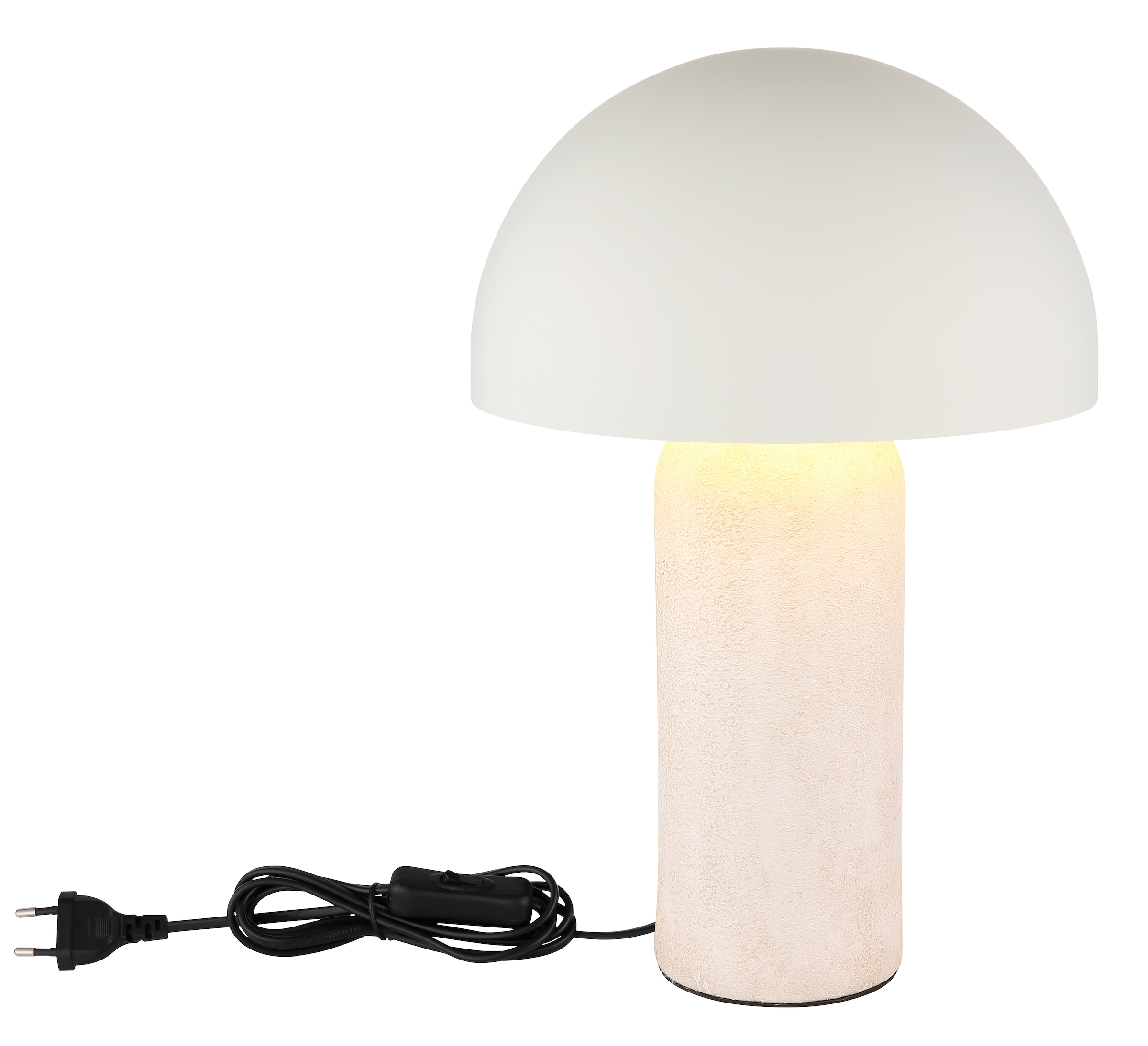 homsy by Ana Johnson Tischleuchte »LUMEVA Pilz Lampe« E14 warmweiß - kaltweiß Keramik, Pilzleuchte, Höhe 38cm