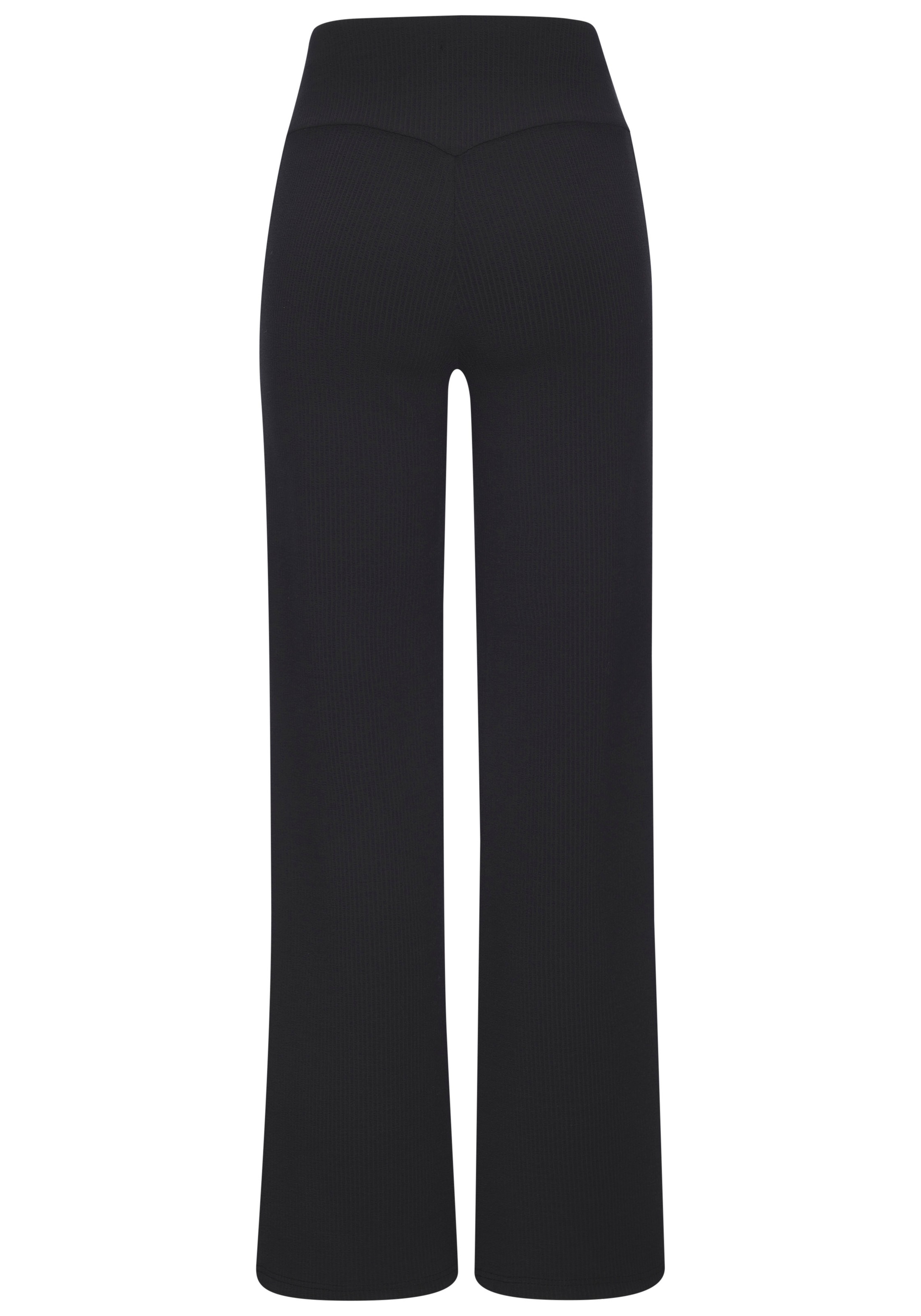 LASCANA ACTIVE Sporthose, aus elastischer Rippstruktur günstig online kaufen