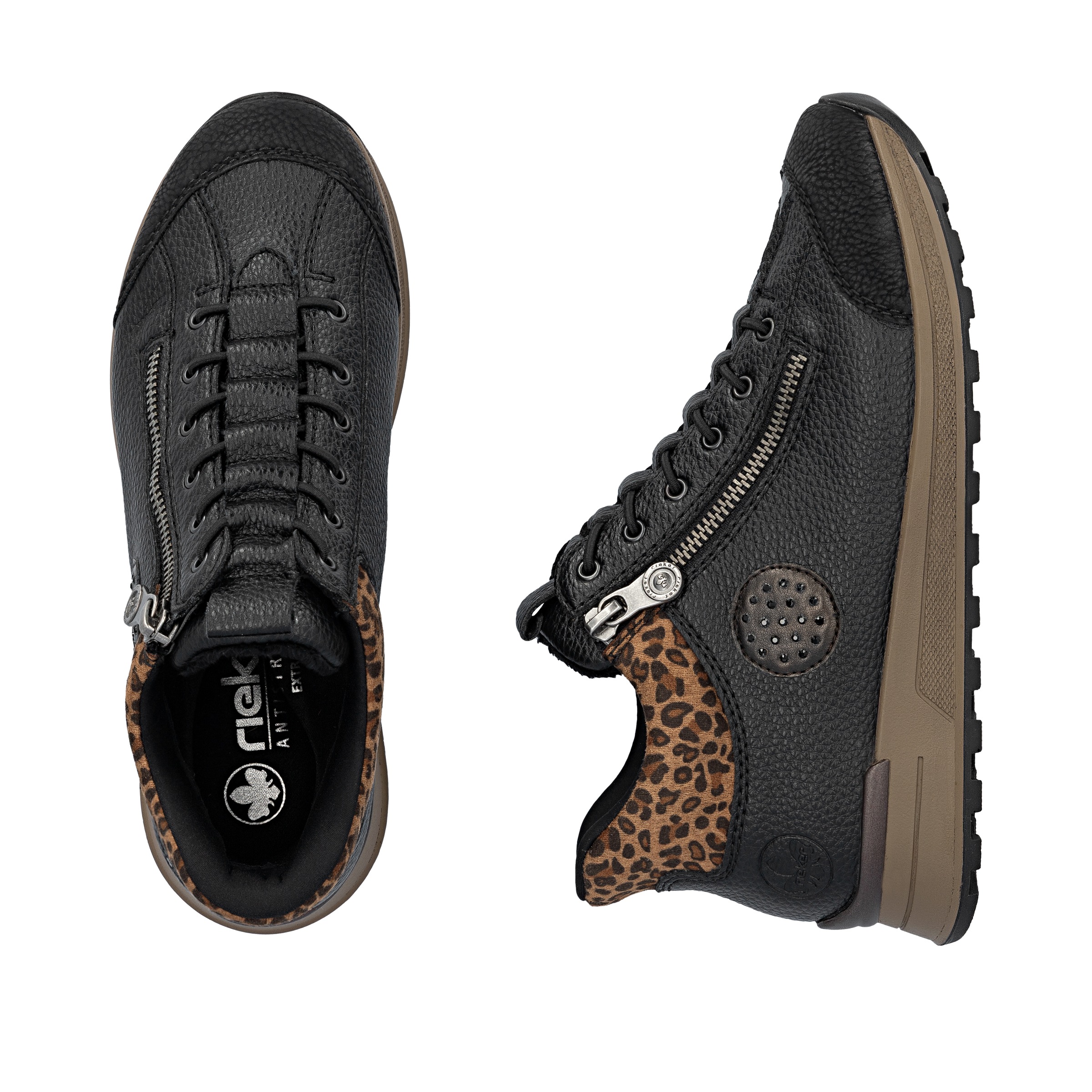 Rieker Sneaker »Ready2GO«, Schnürboots, High Top Sneaker, Stiefelette mit Soft-Einlage