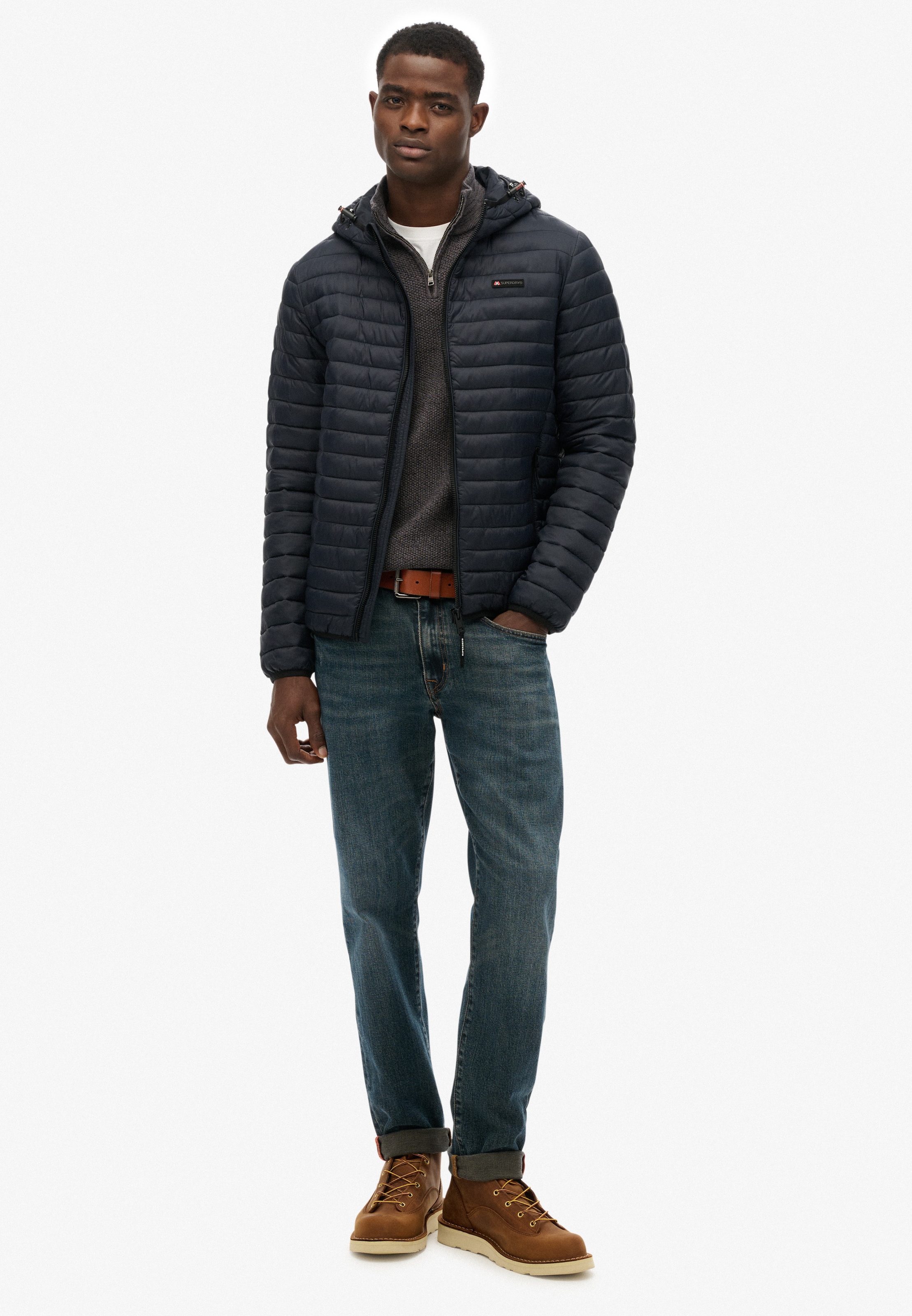 Superdry Steppjacke »HOODED FUJI LITE JACKET«