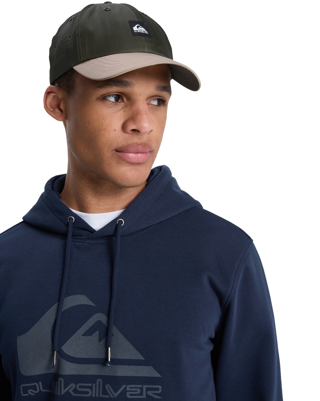 Quiksilver Comp Logo Kapuzenpulli Dark Navy S 3