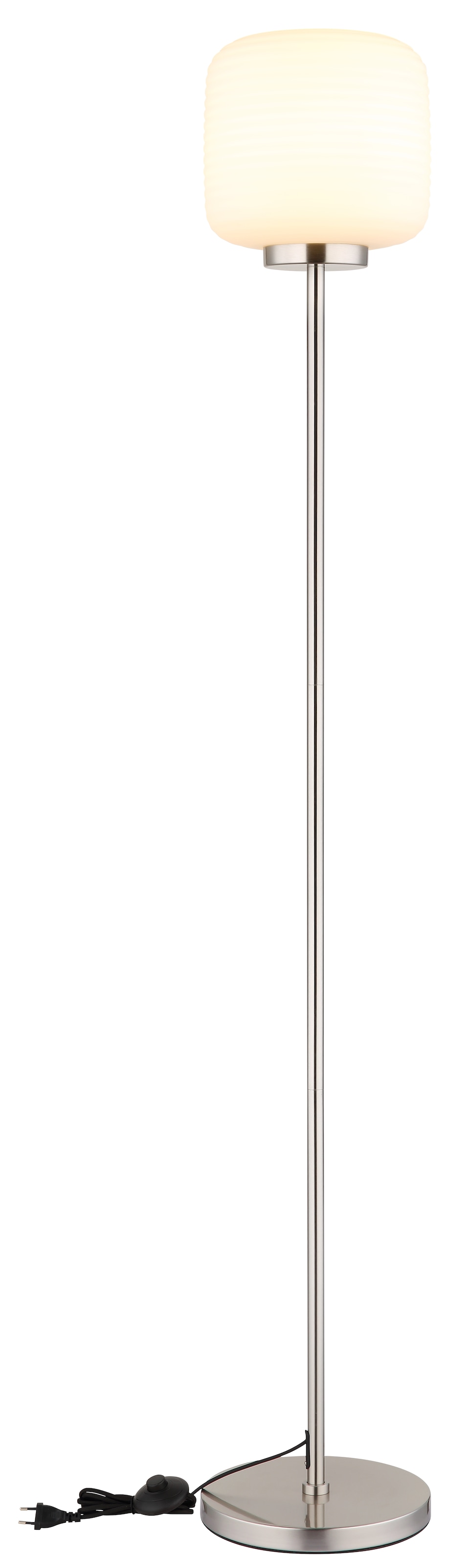 GLOBO LIGHTING Stehlampe »KLADORA« E27 1 Stk. Stehlampe Wohnzimmer Schlafzimmer Flur Design-Leuchte