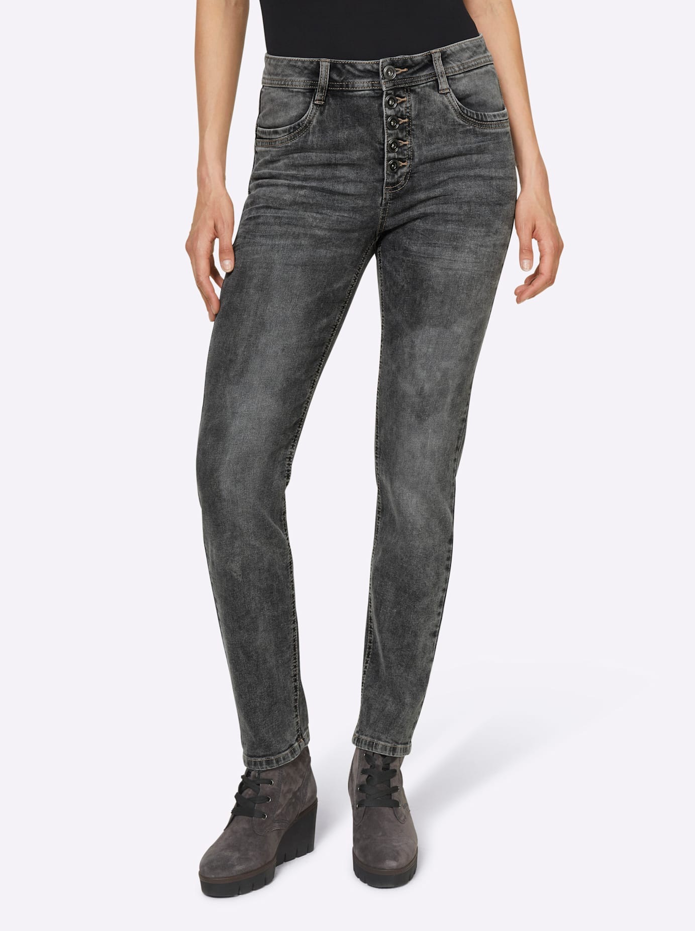 heine Bequeme Jeans, (1 tlg.)