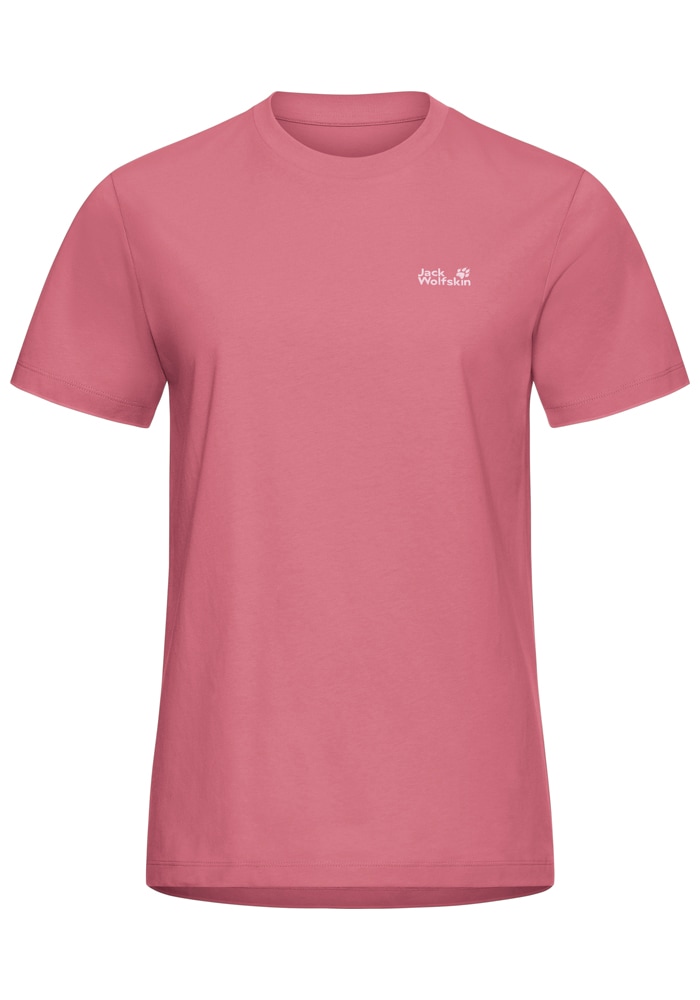 Jack Wolfskin T-Shirt »ESSENTIAL T W« Kurzarm, mit Rundhalsausschnitt, aus Baumwoll-Jersey