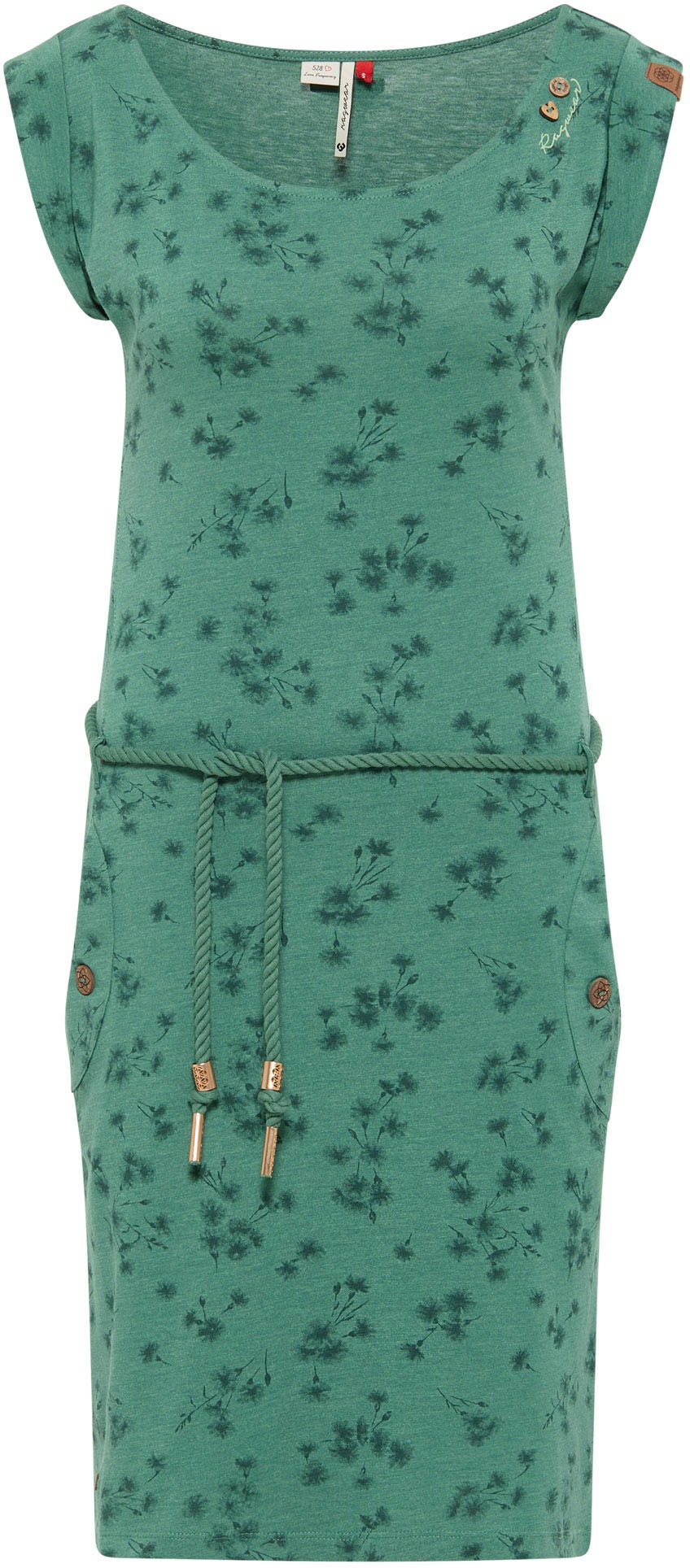 Ragwear Jerseykleid »TAGG BLUETE«, im floralen Allover-Print bestellen |  BAUR | Sommerkleider