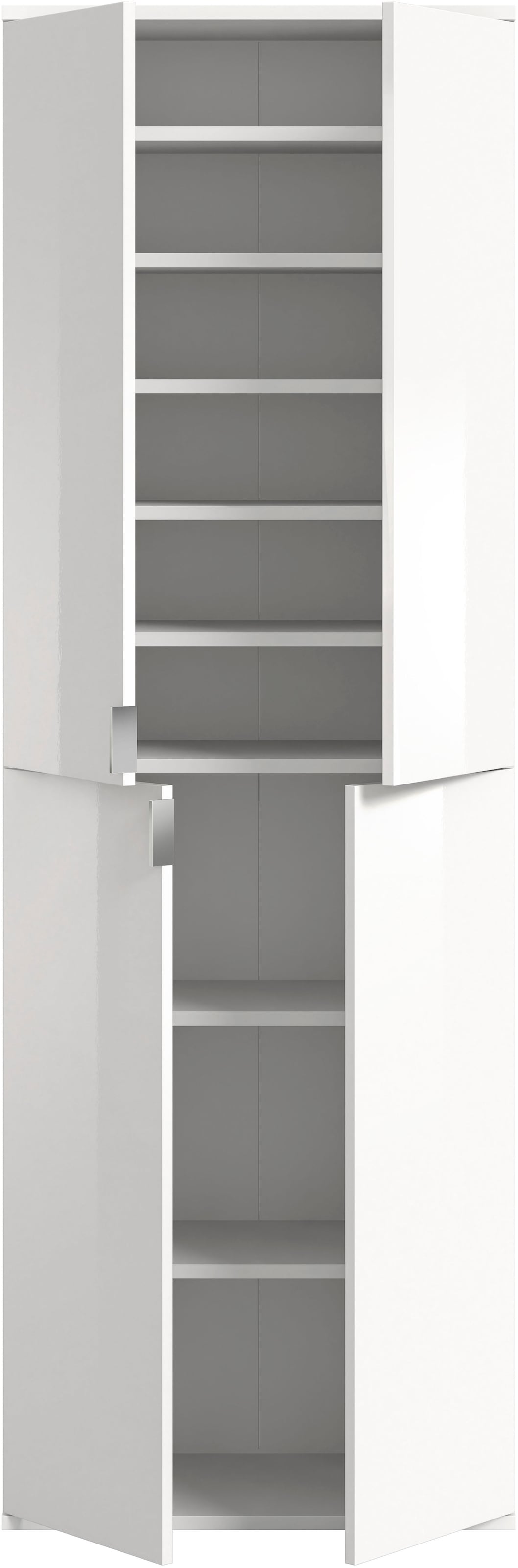INOSIGN Garderoben-Set »Trondheim, Breite 152 cm, 5-teilig, bestehend aus:«, (Set, 4 St.), 2x Garderobenschrank, 1 Kommode, 1 Garderobenstange, 1 Ablageboden