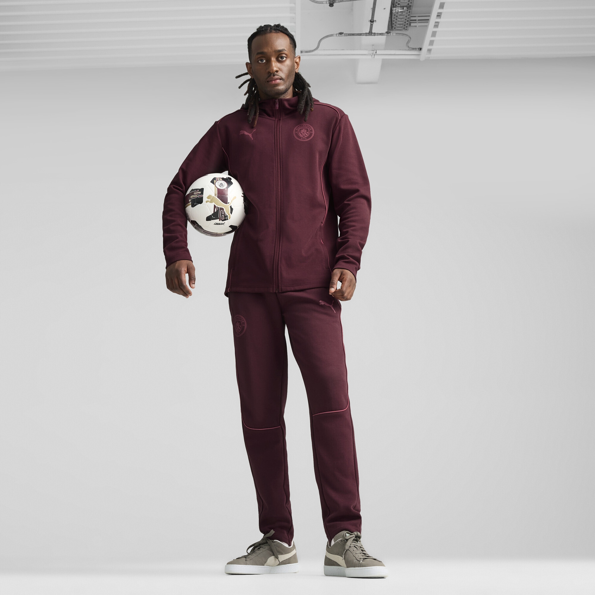 PUMA Trainingsjacke »Manchester City Casuals Kapuzenjacke Herren«