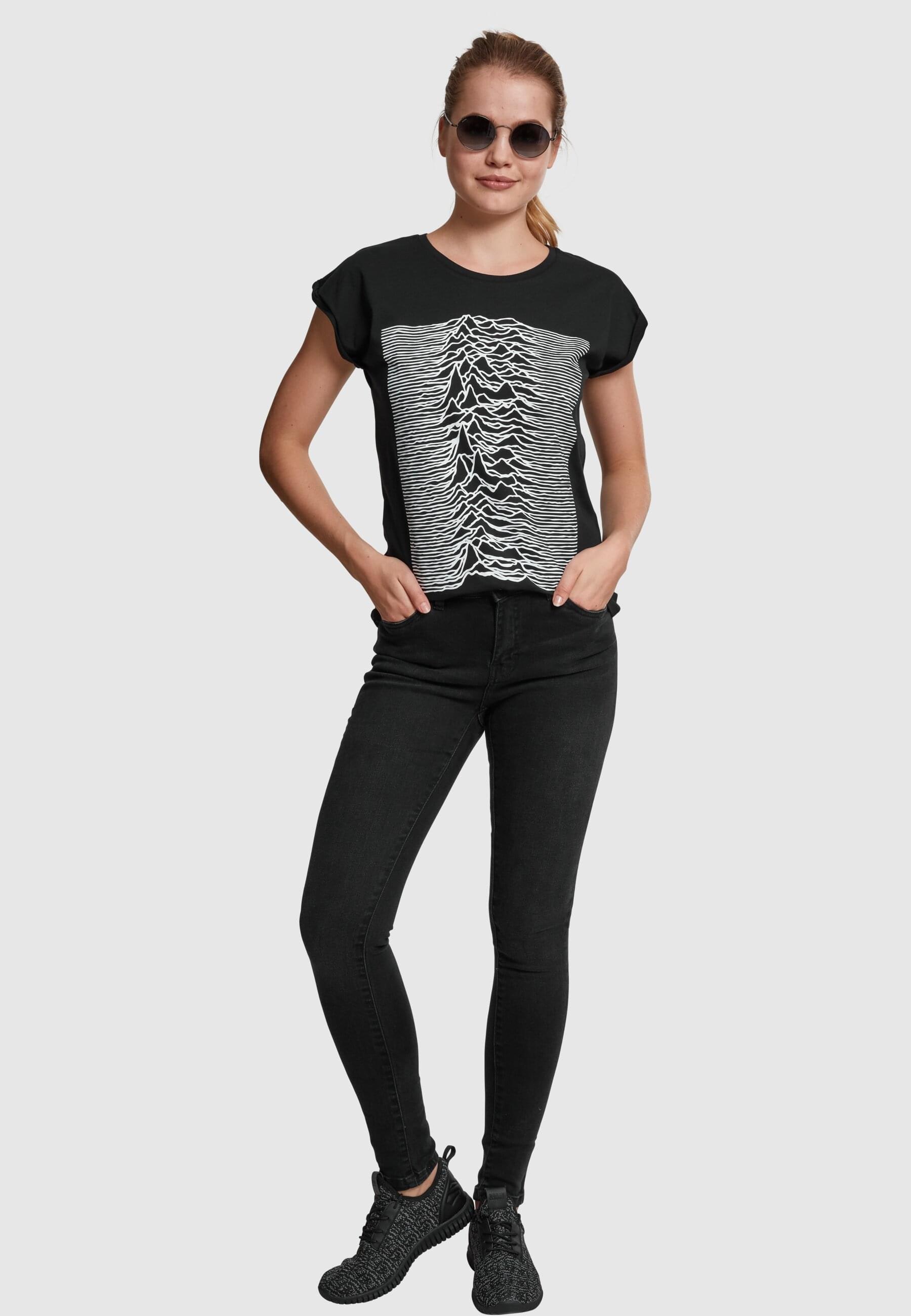 Merchcode T-Shirt »Merchcode Damen Ladies Joy Divison UP Tee«, (1 tlg.)
