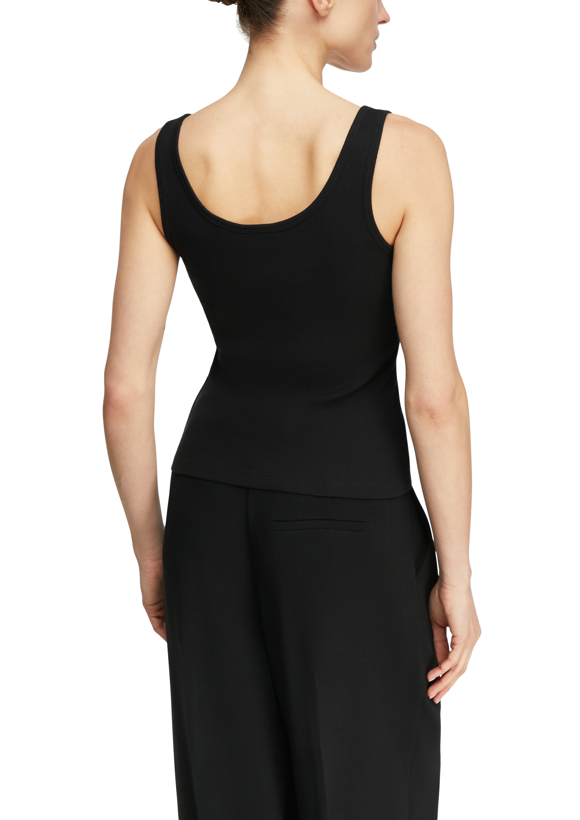 Comma Ripptanktop mit Stretch