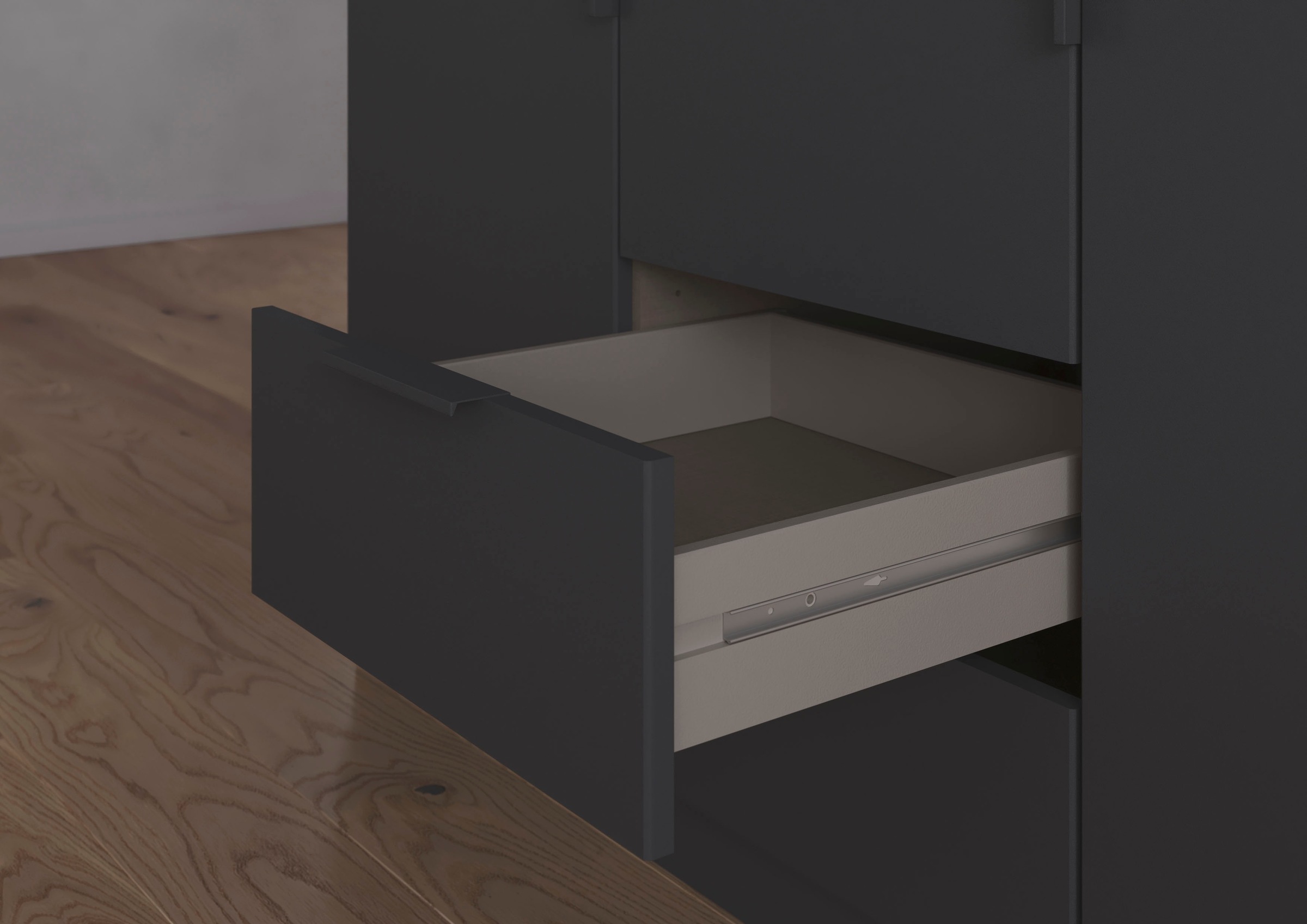 rauch Drehtürenschrank »Kleiderschrank Schrank Garderobe KREFELD optional mit Spiegel«, mit 3 Griff-Varianten, inkl. praktischen Schubladen MADE IN GERMANY