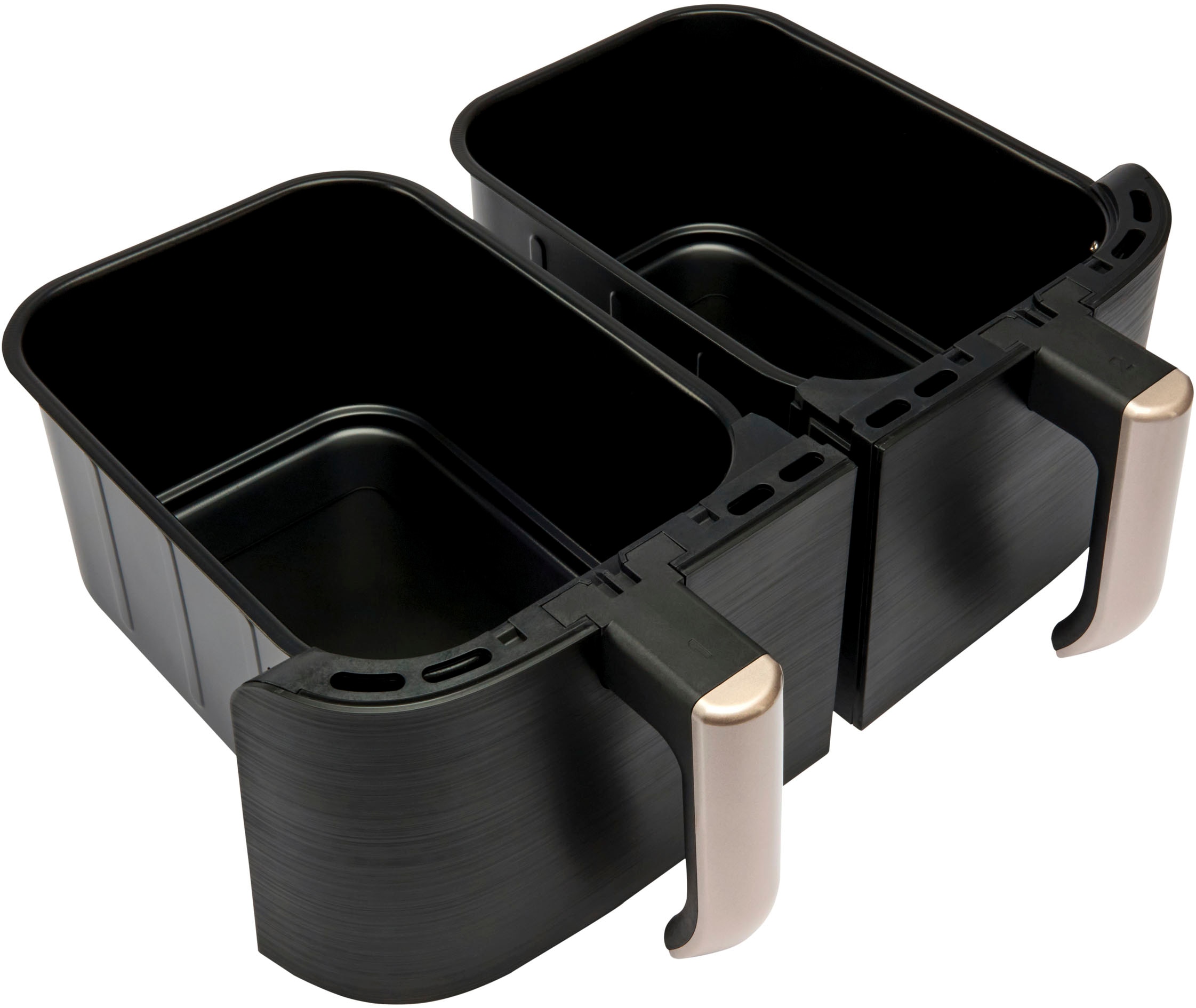 RUSSELL HOBBS Heißluftfritteuse »27680-56 s SatisFryTM Dual basket, 4,5L«, 2800 W, Fassungsvermögen 9 l, Airfryer–wenig oder kein Öl erforderlich, 9 Programme, 4,5 L