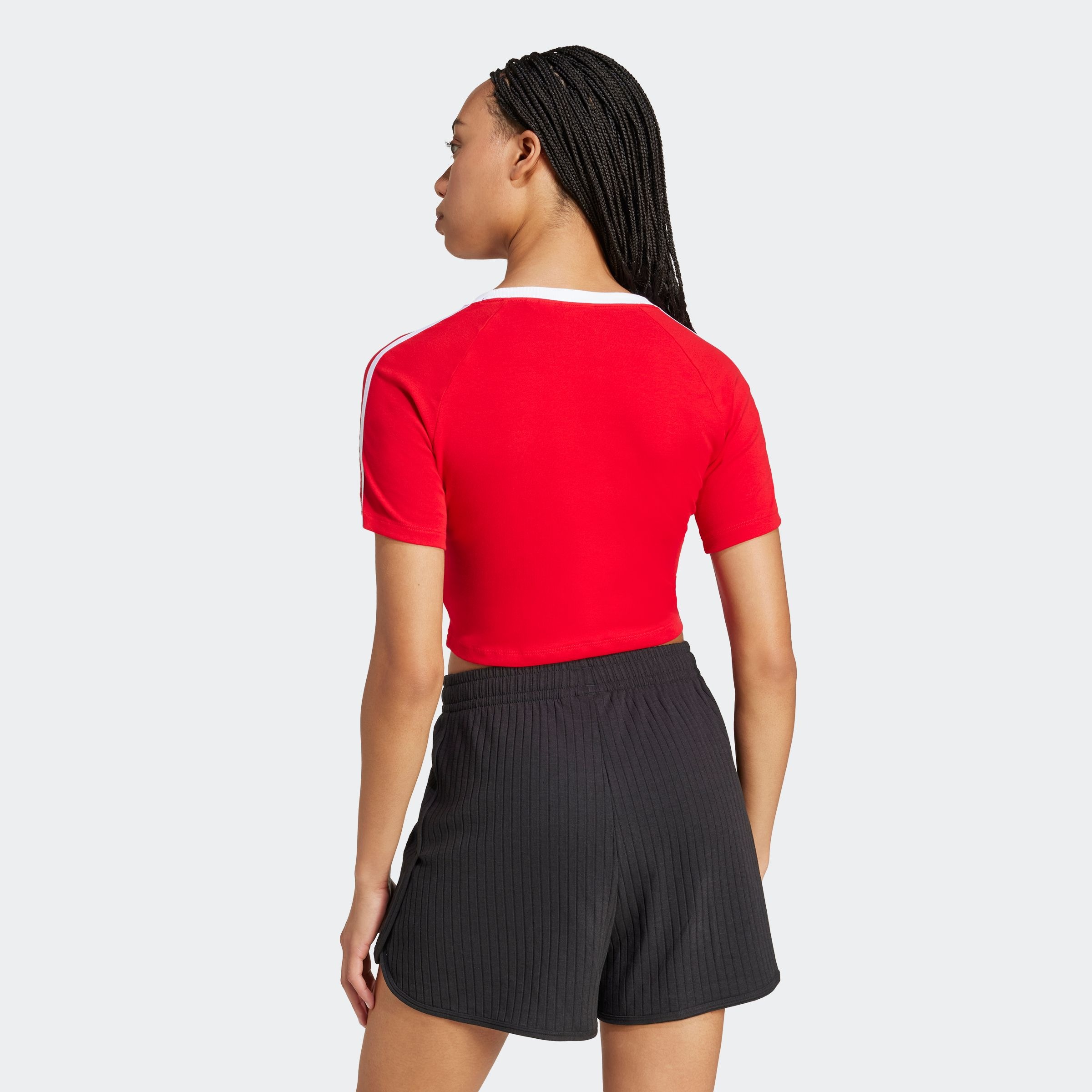 adidas Originals T-Shirt "3 S BABY TEE" sportlicher Stil, cropped, mit drei günstig online kaufen