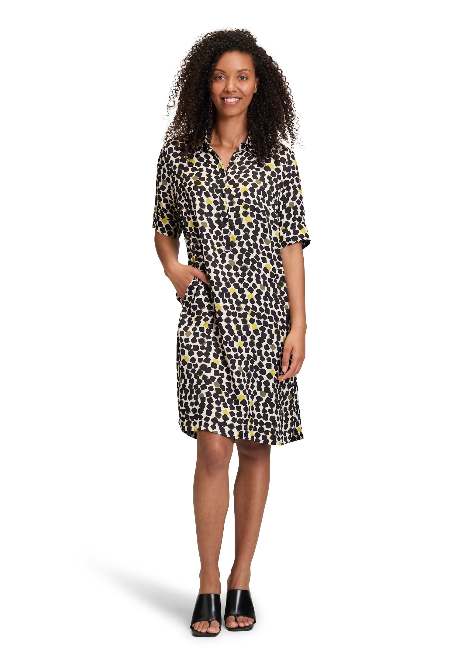 Betty Barclay Hemdblusenkleid »Betty Barclay Hemdblusenkleid mit Kragen«, Form